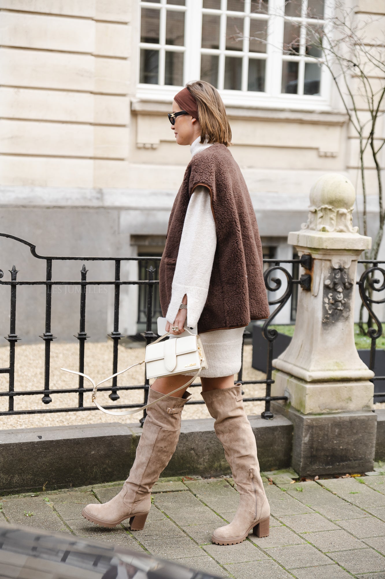 Veste sans manches Chelsea marron