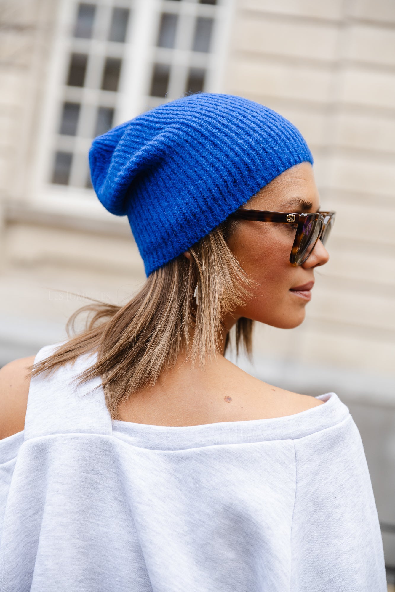 Axelle beanie cobalt blue