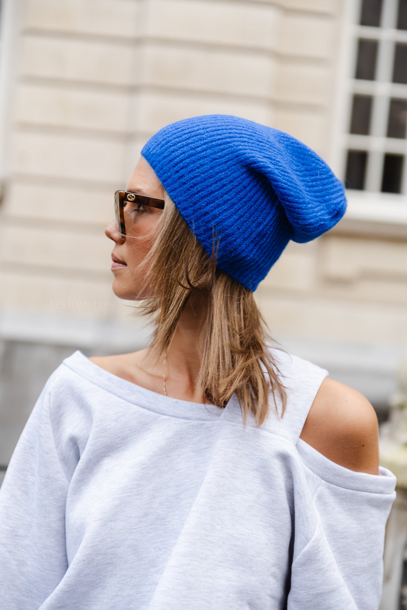 Axelle beanie cobalt blue
