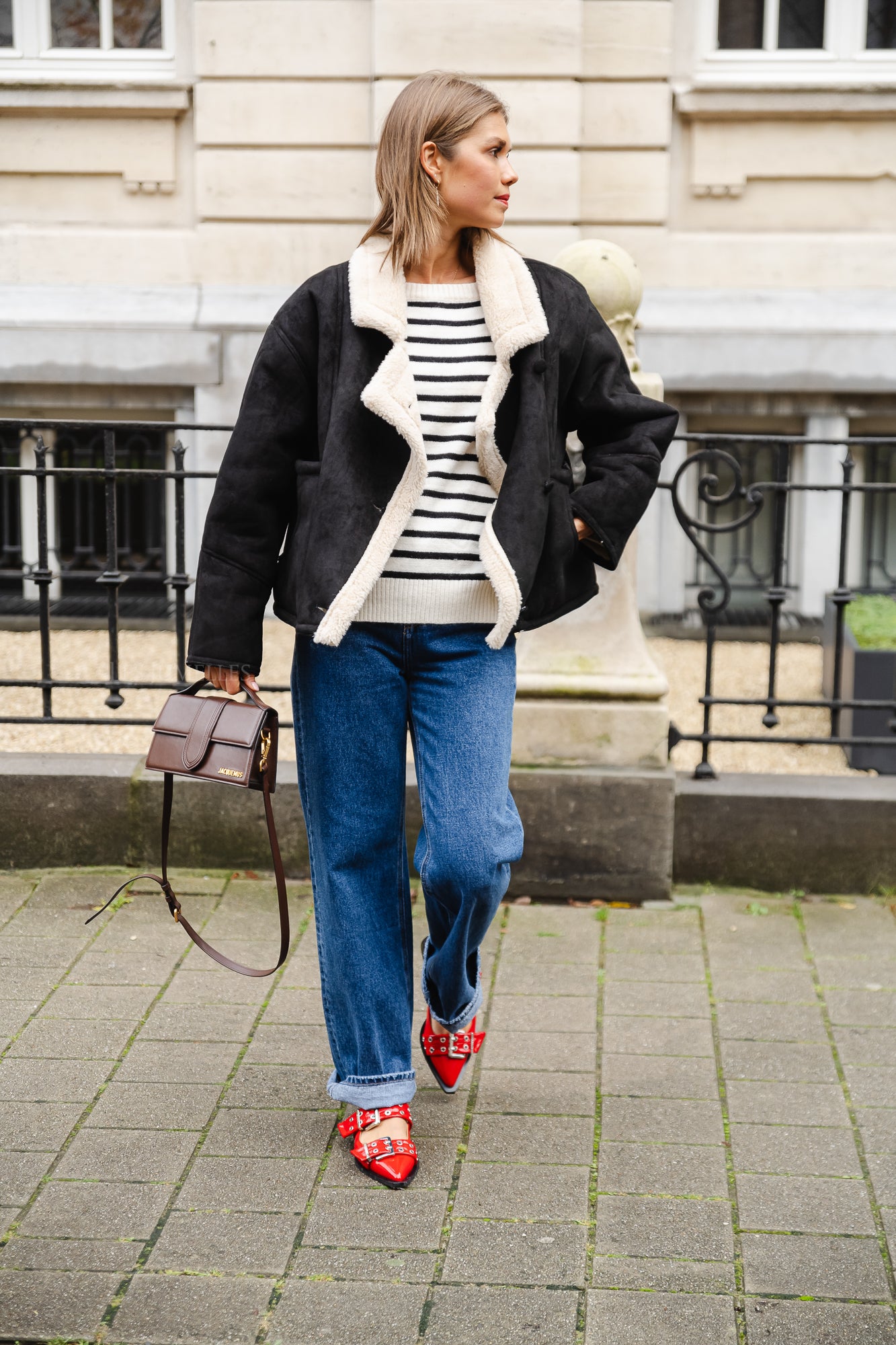 Manteau Abbey noir