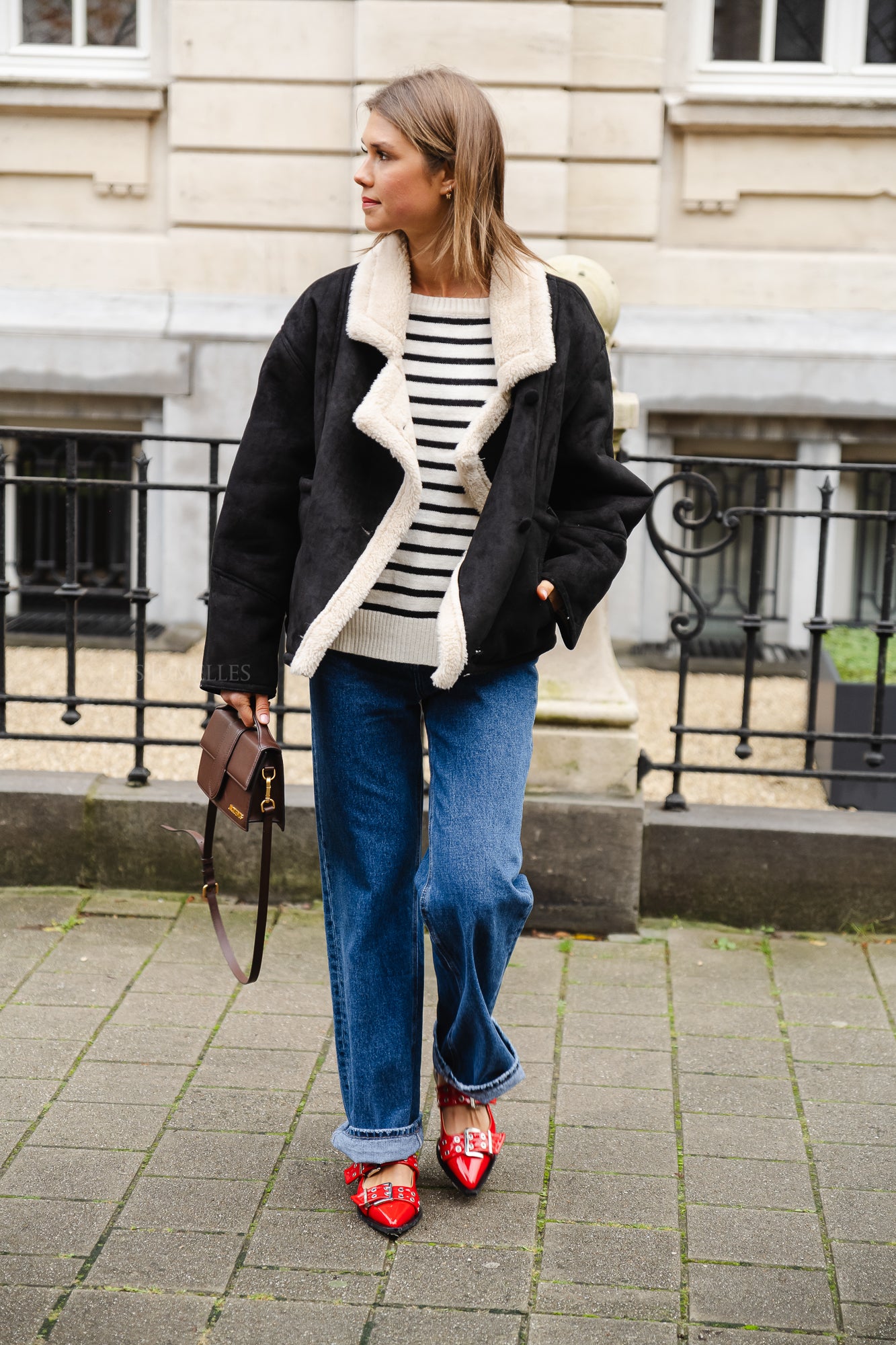 Manteau Abbey noir