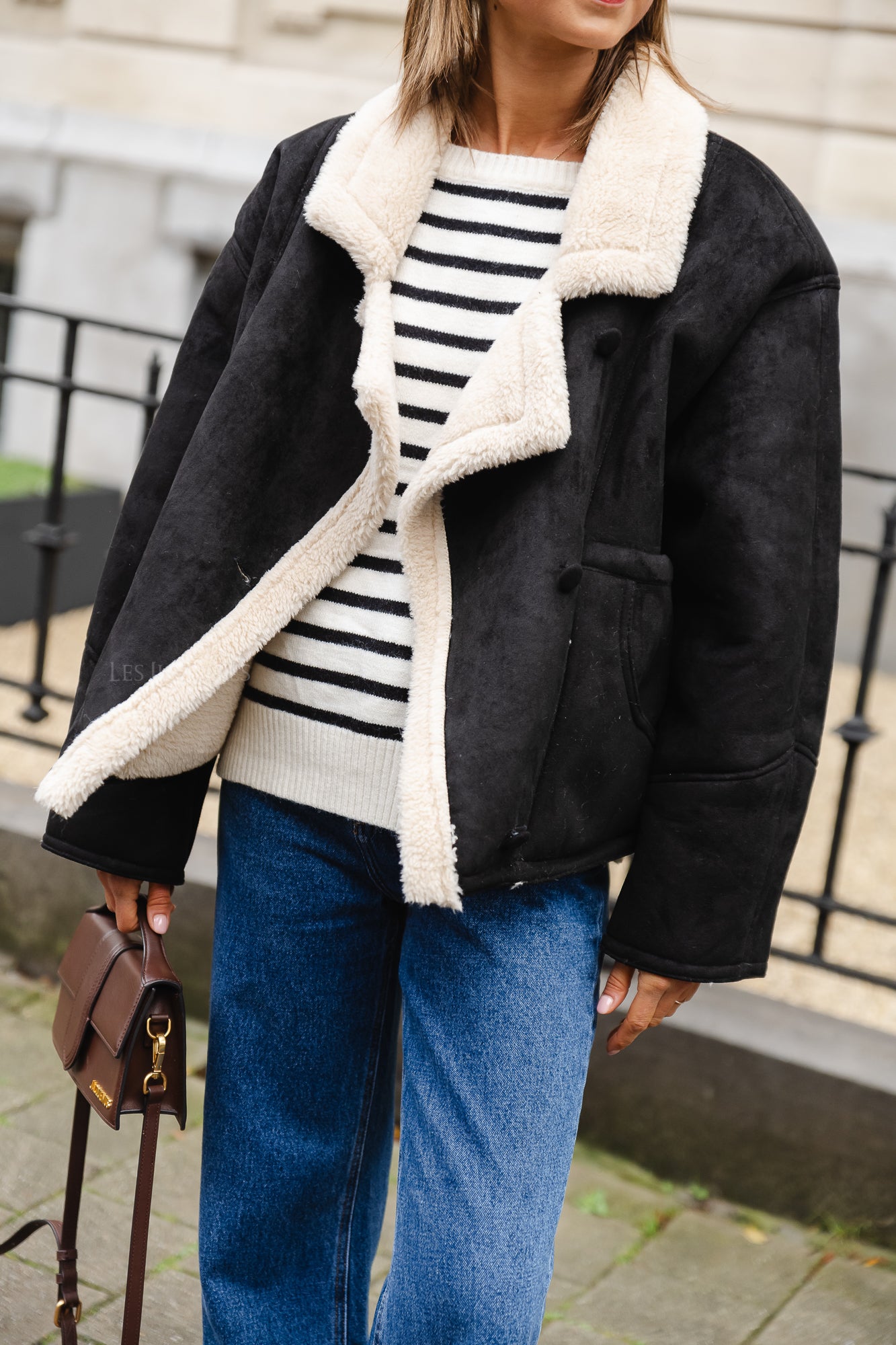 Manteau Abbey noir