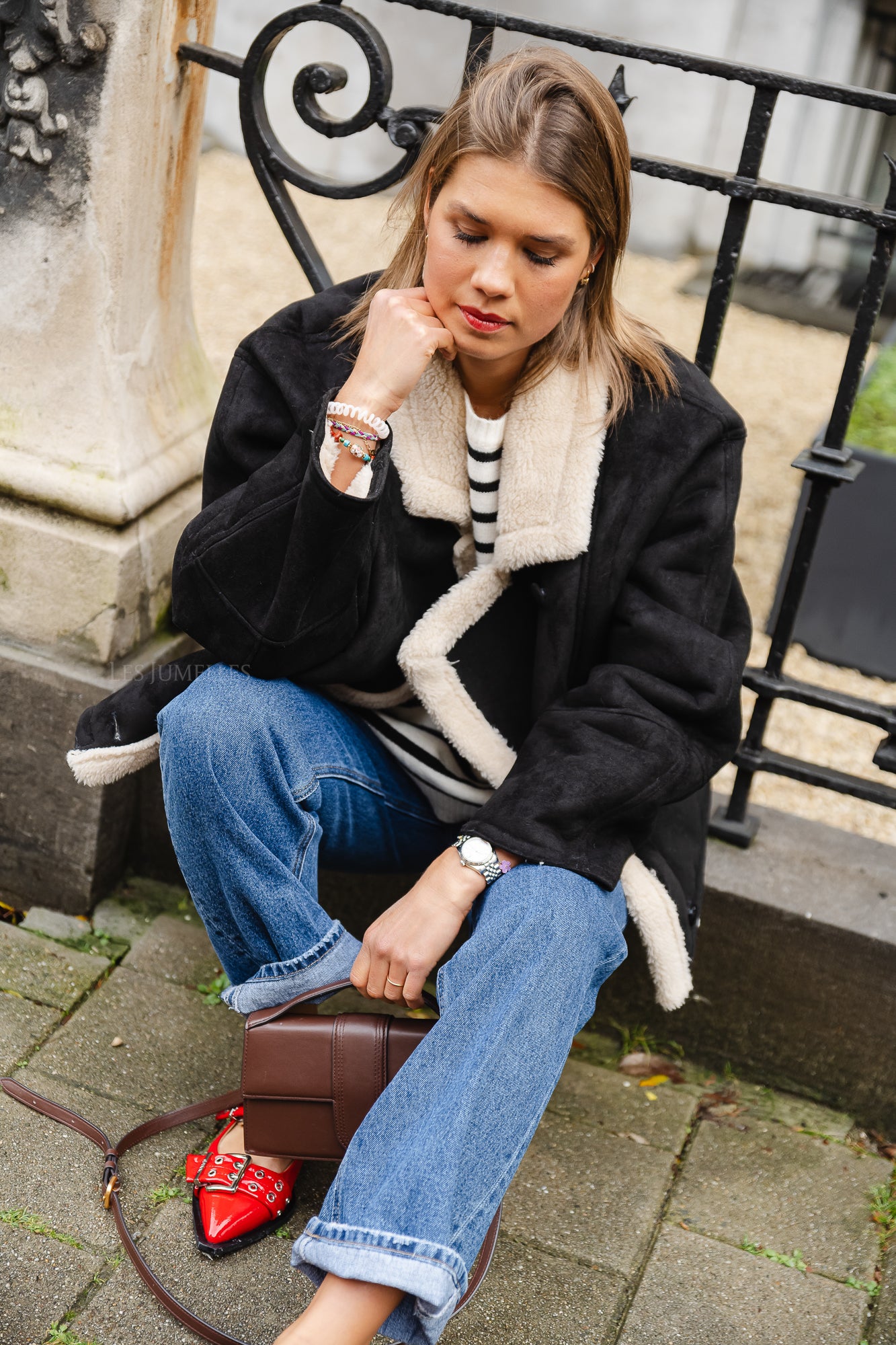 Manteau Abbey noir
