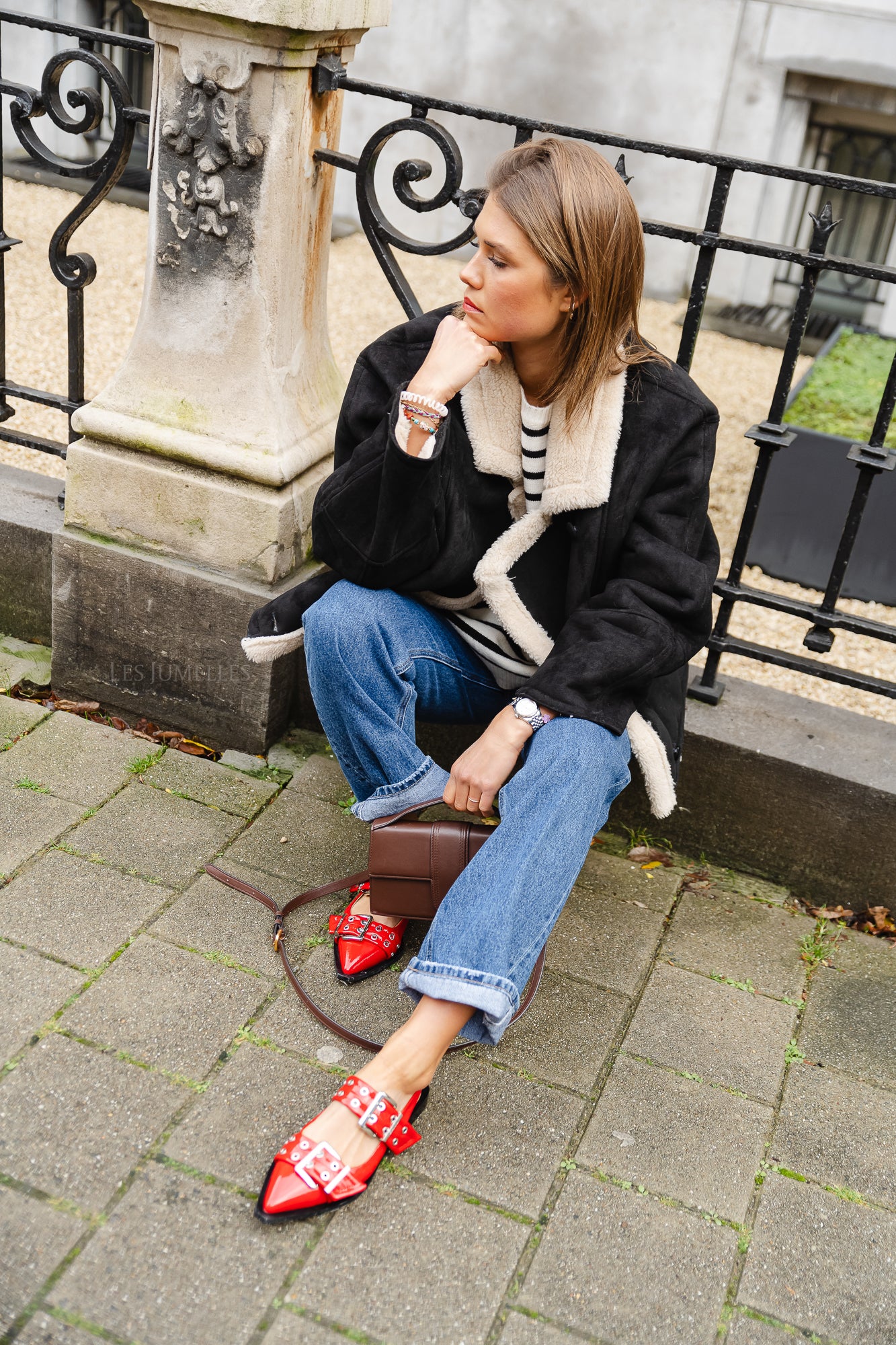 Manteau Abbey noir