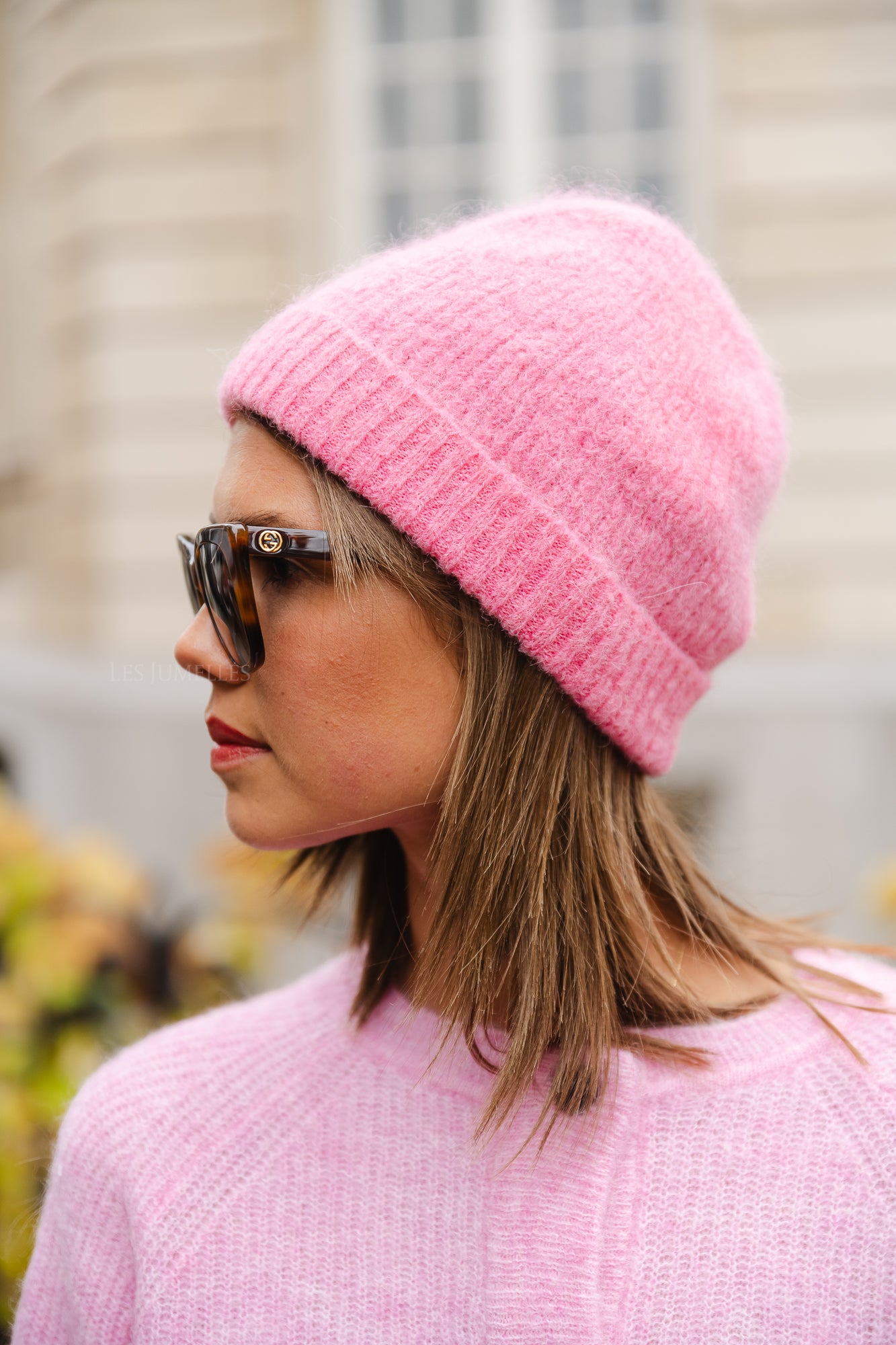 Jolene beanie candy pink