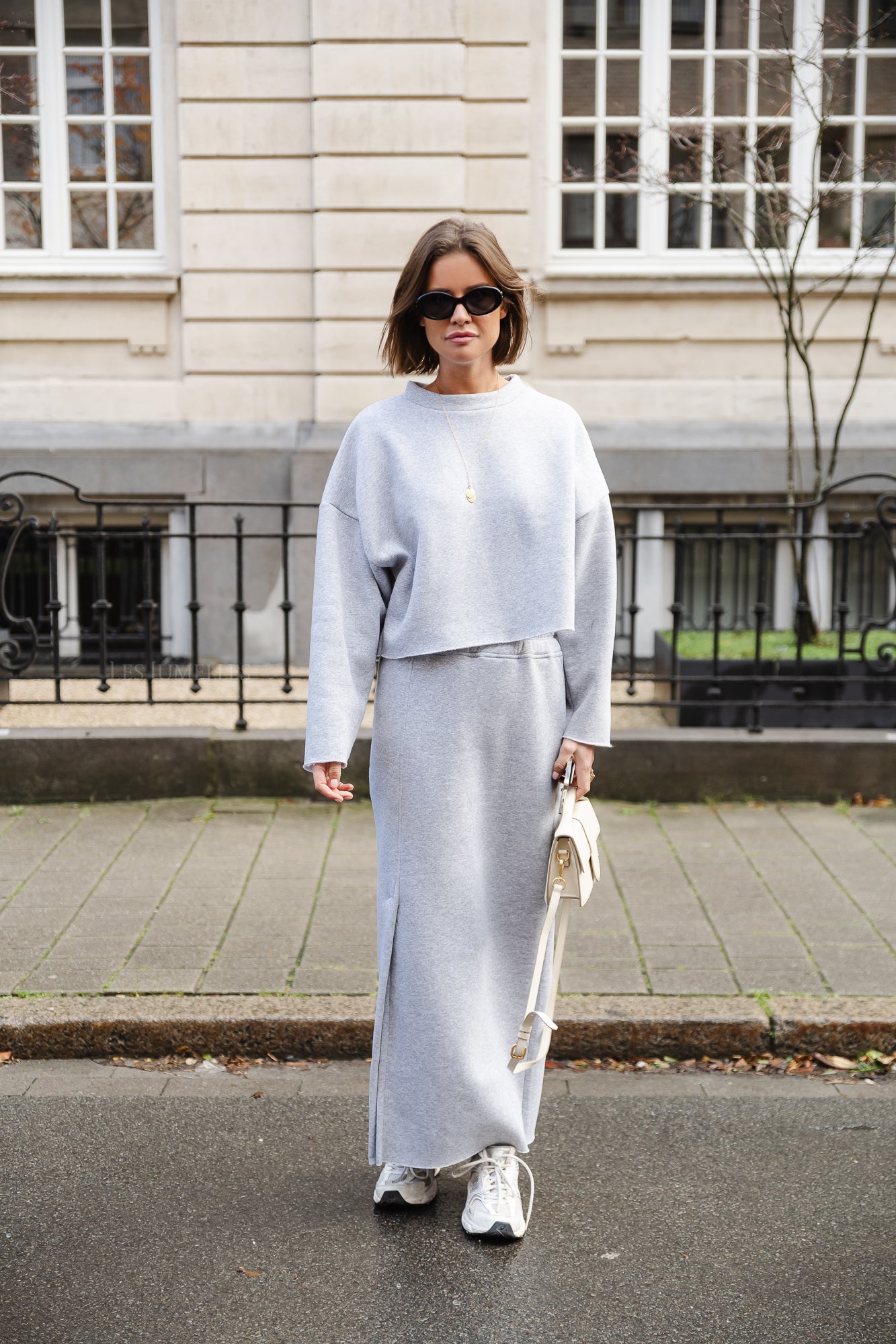Estella skirt grey