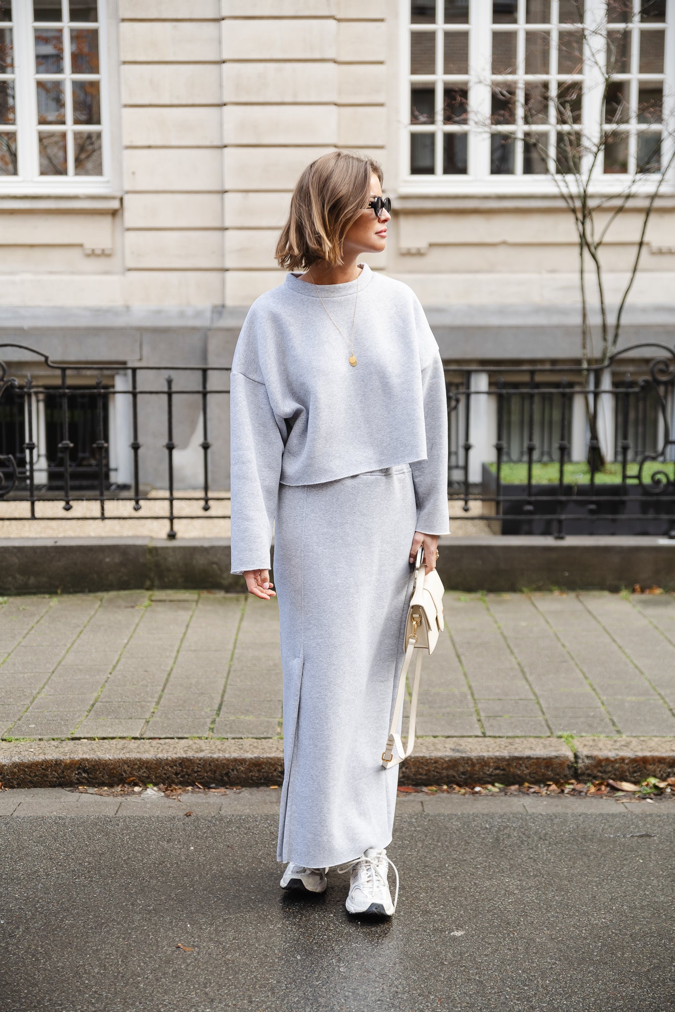 Estella skirt grey