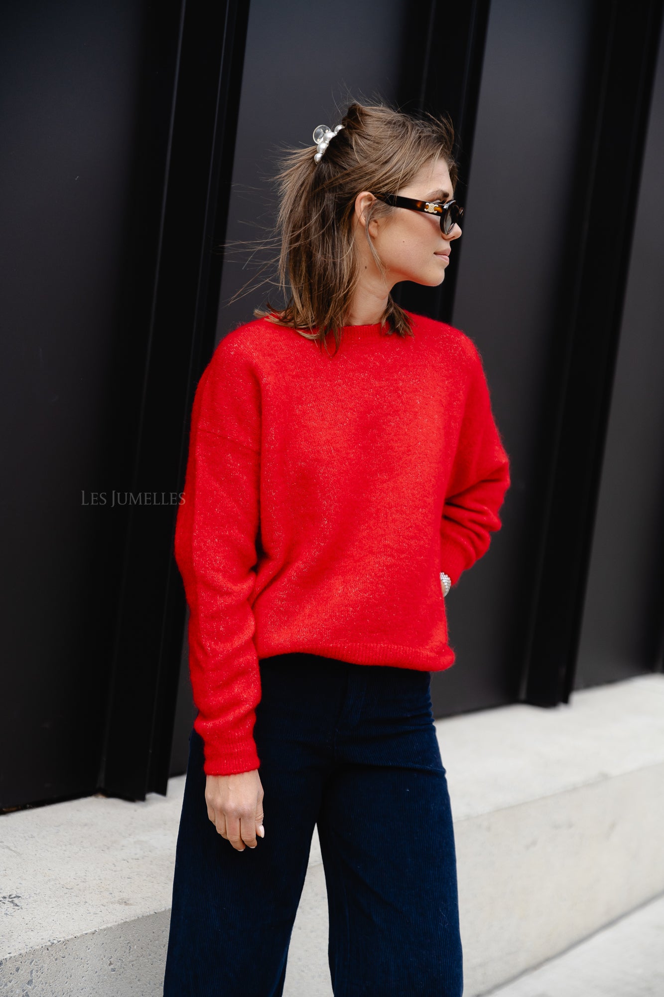Shirley pull red