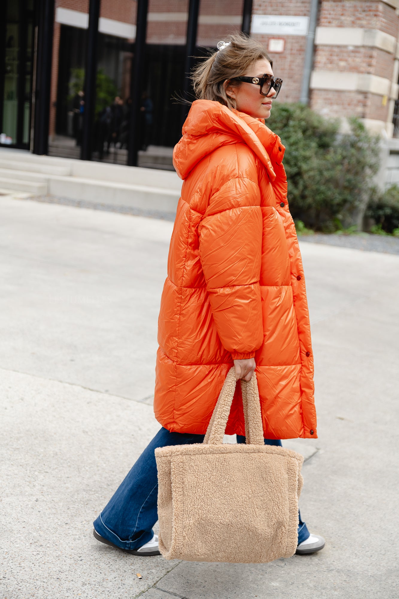 Tiffany Puffermantel orange