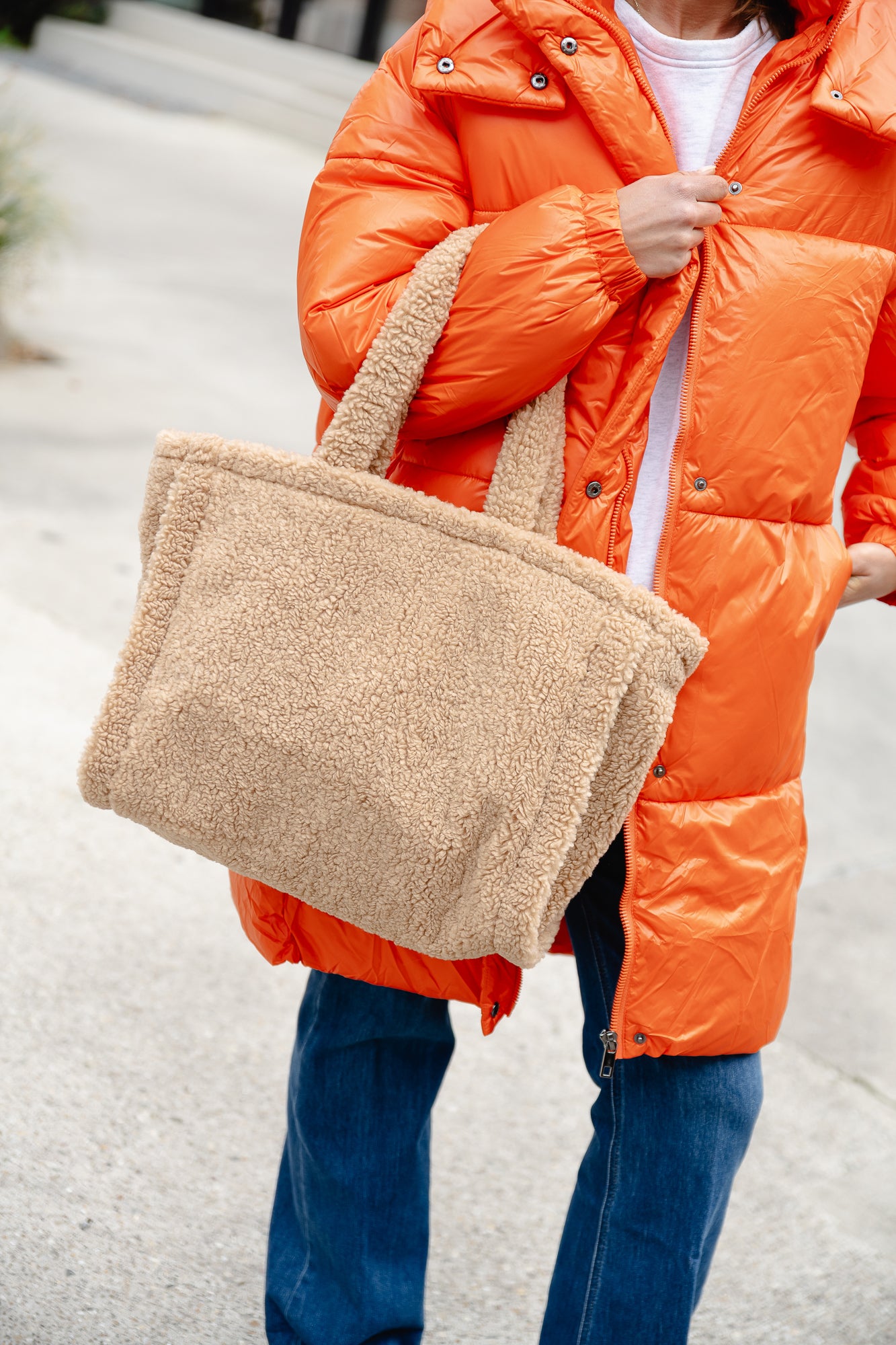 Cabas Blake grand camel