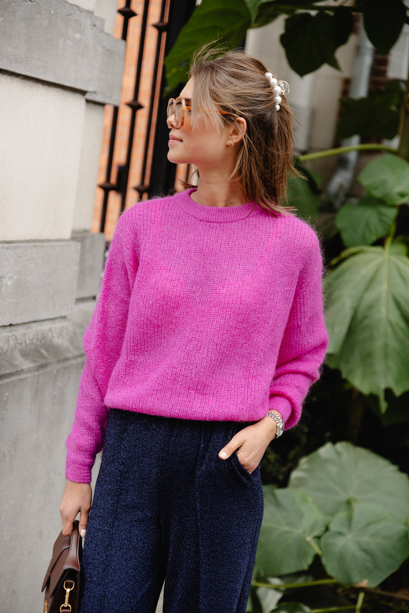 Pippa pull magenta