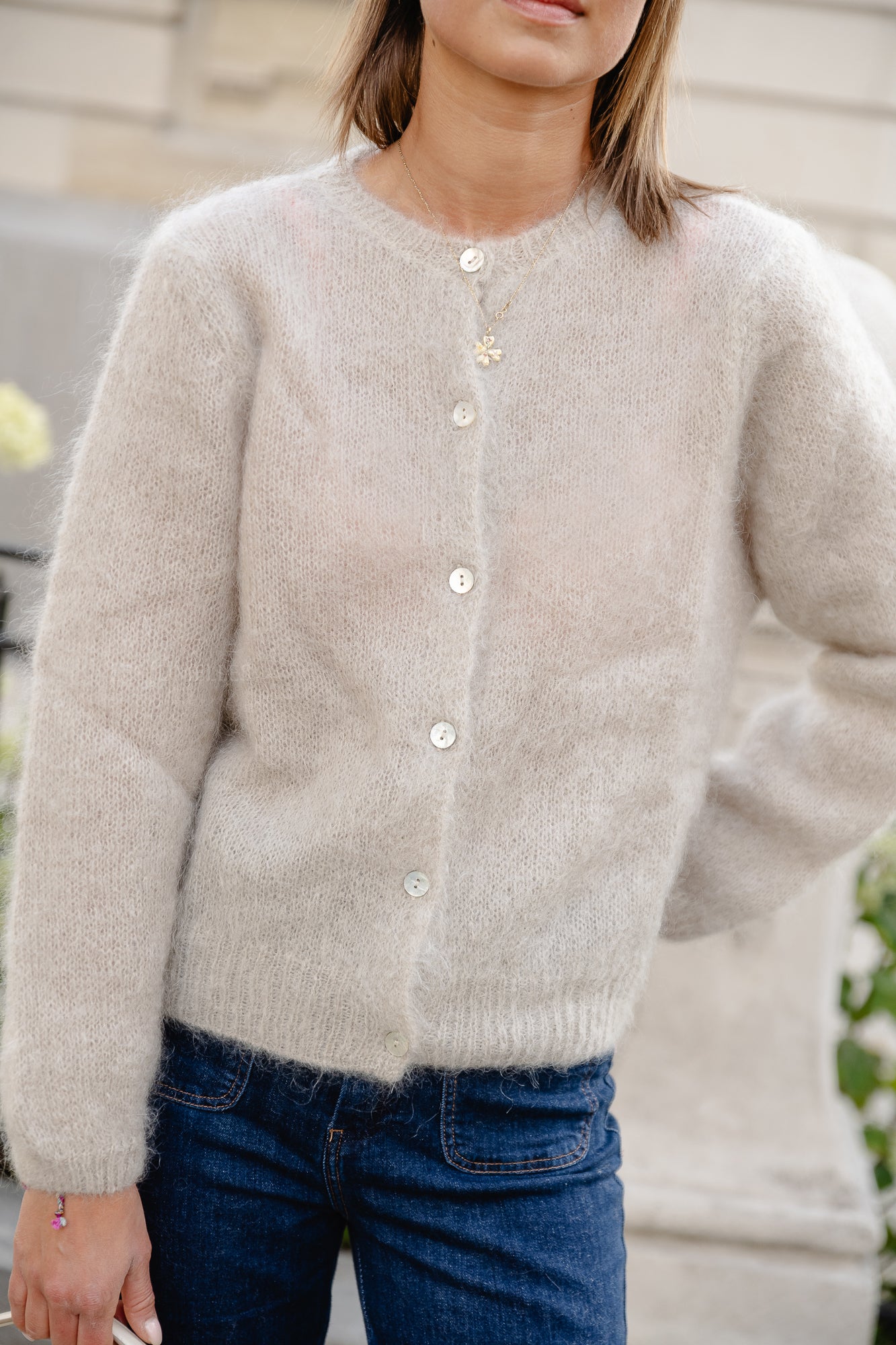 Cardigan Charlie beige