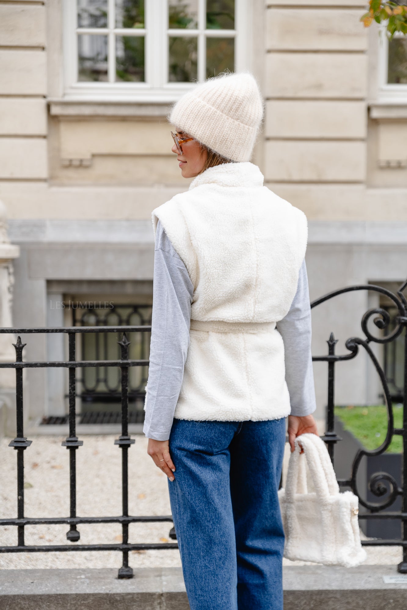 <tc>Vitina teddy weste birke</tc>
