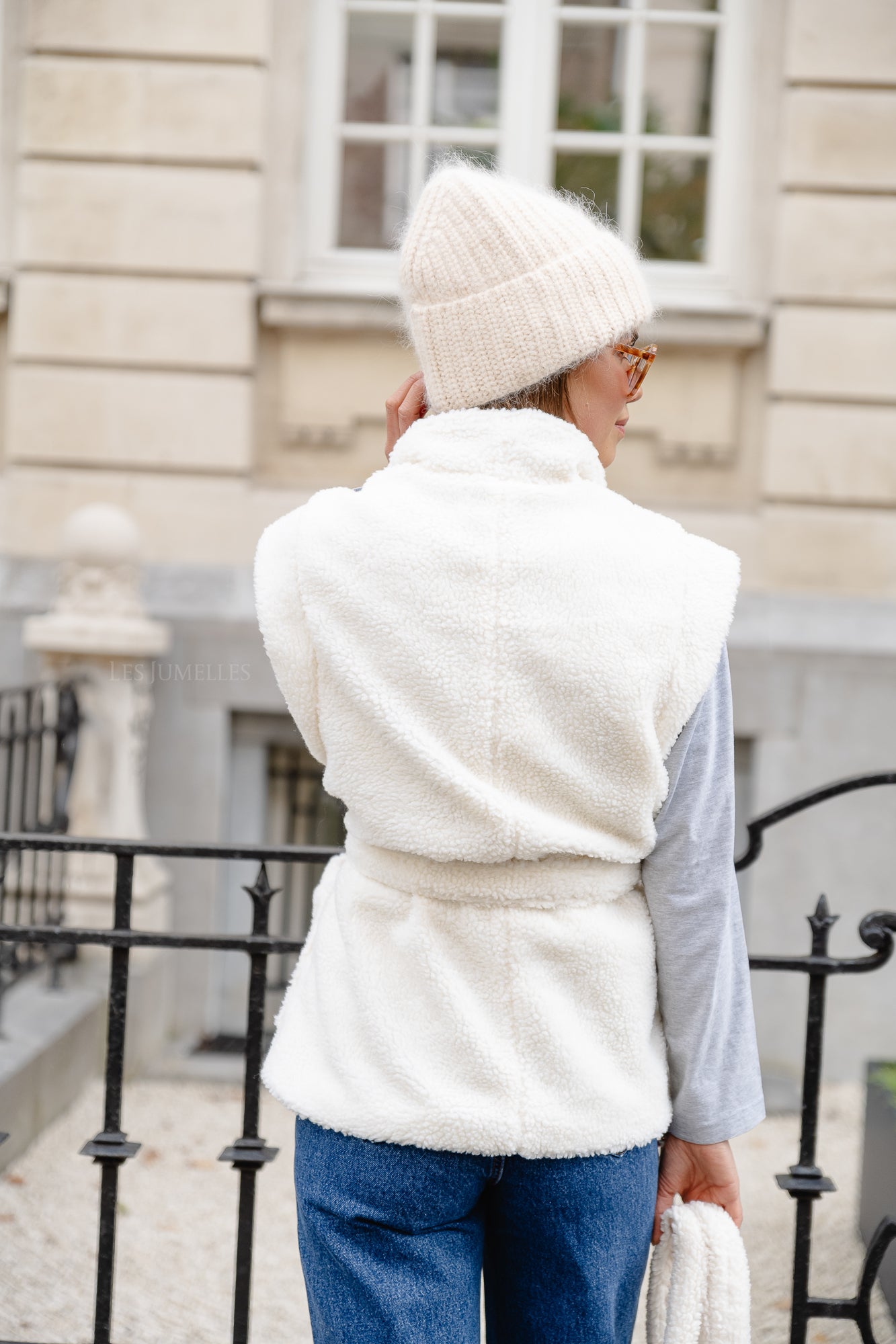 <tc>Vitina teddy weste birke</tc>
