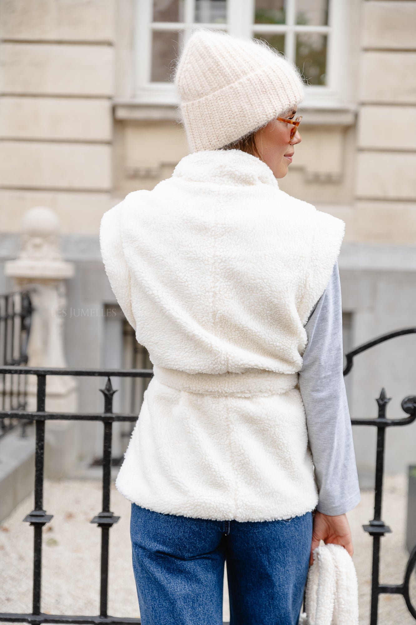 <tc>Vitina teddy weste birke</tc>