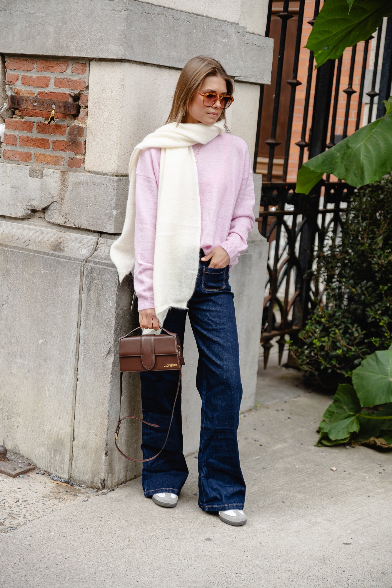 Dana denim trousers dark blue