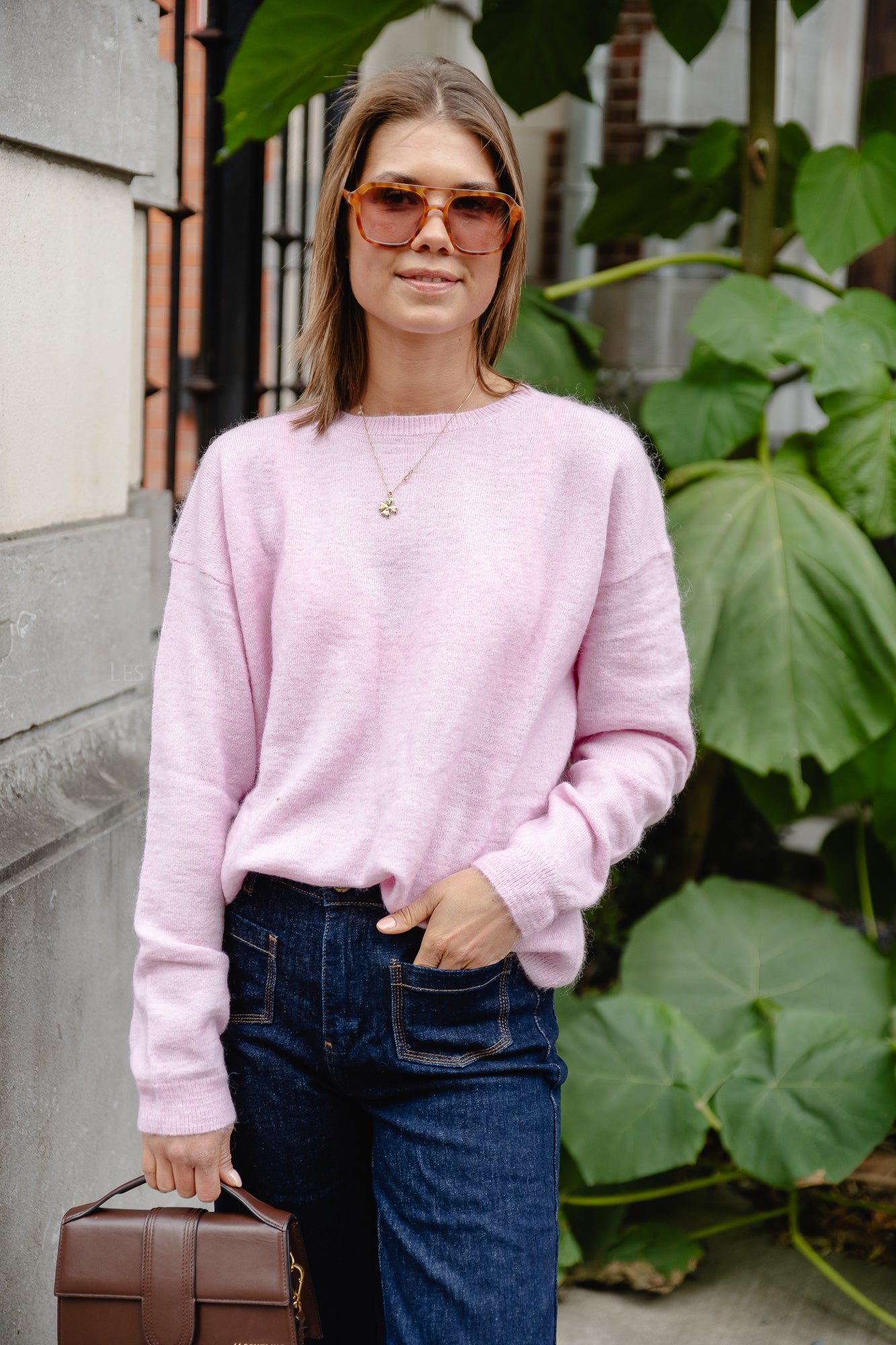 Shirley pull pink