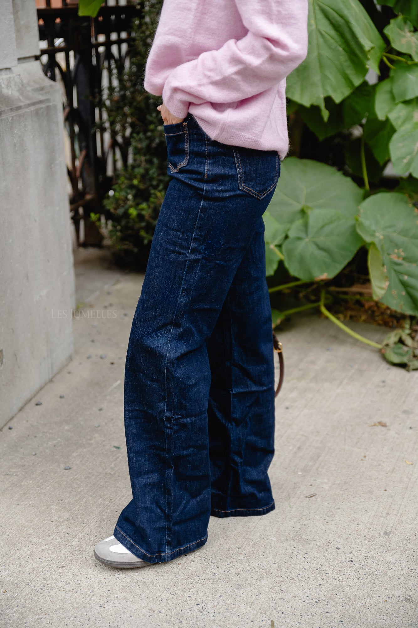 Dana denim trousers dark blue