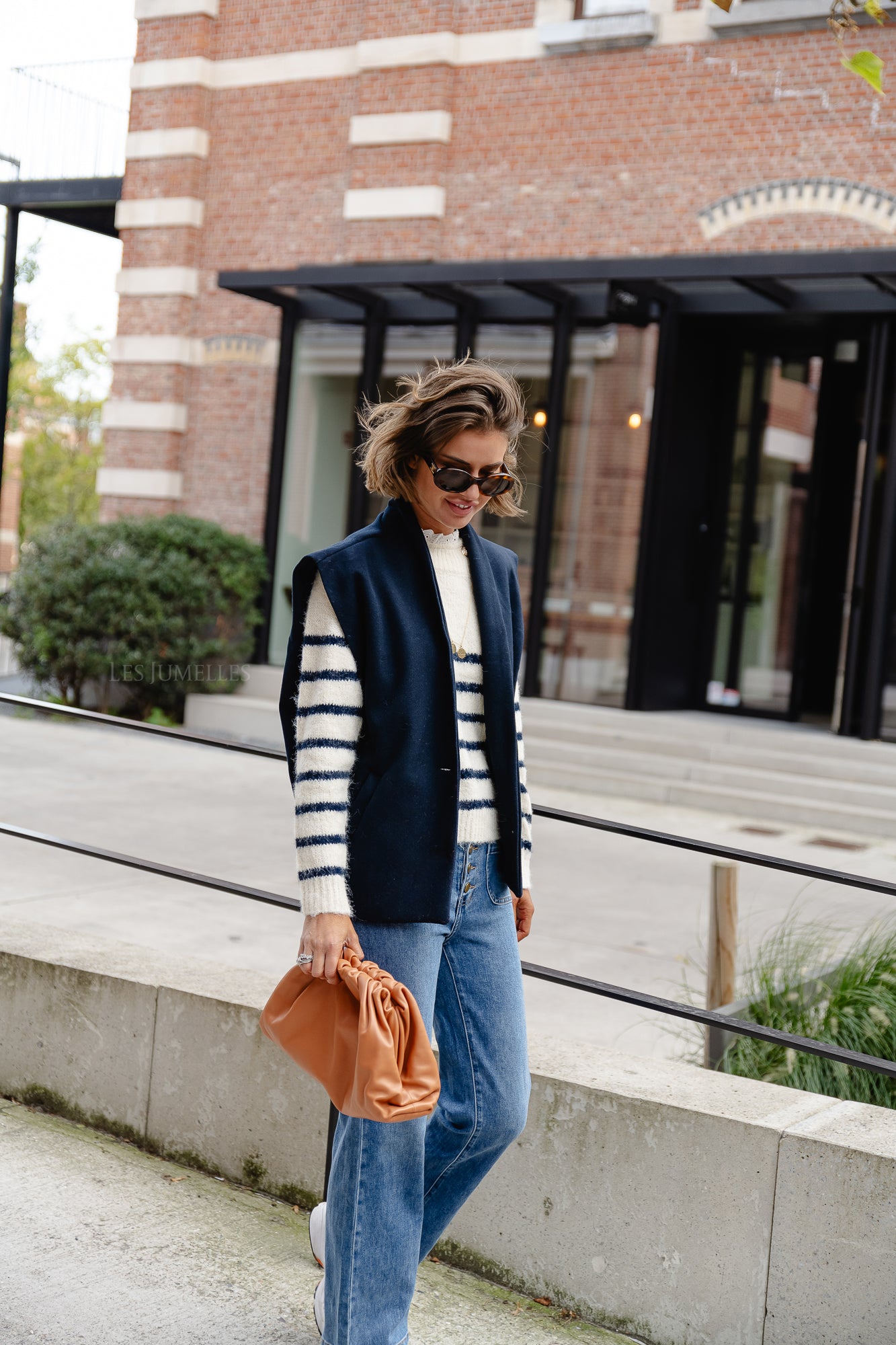 <tc>Veste sans manches Jessie navy</tc>