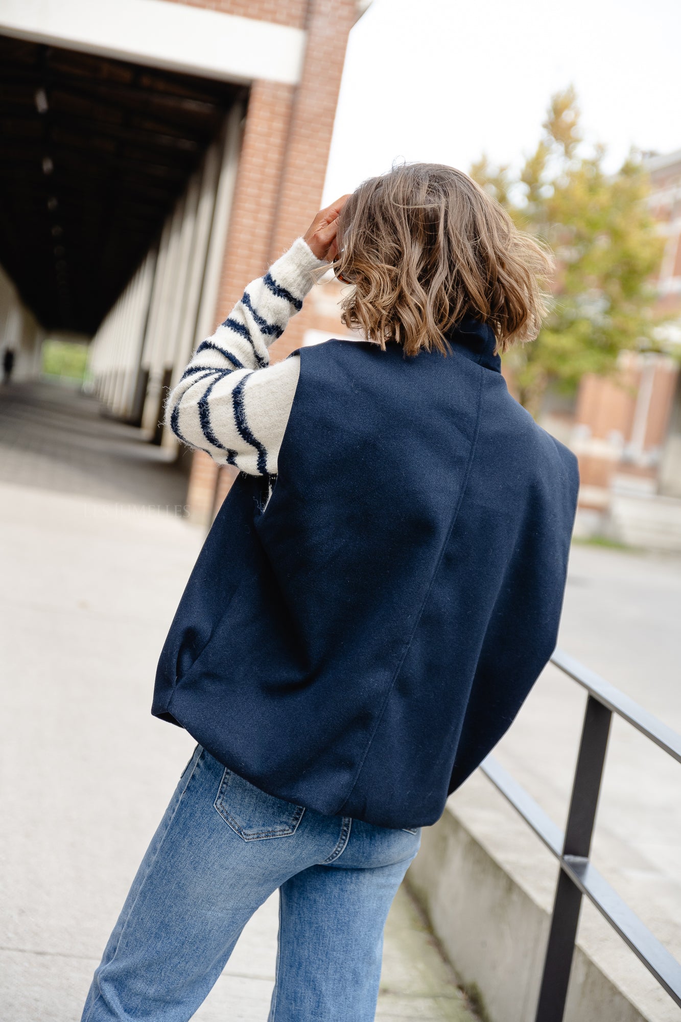 <tc>Veste sans manches Jessie navy</tc>