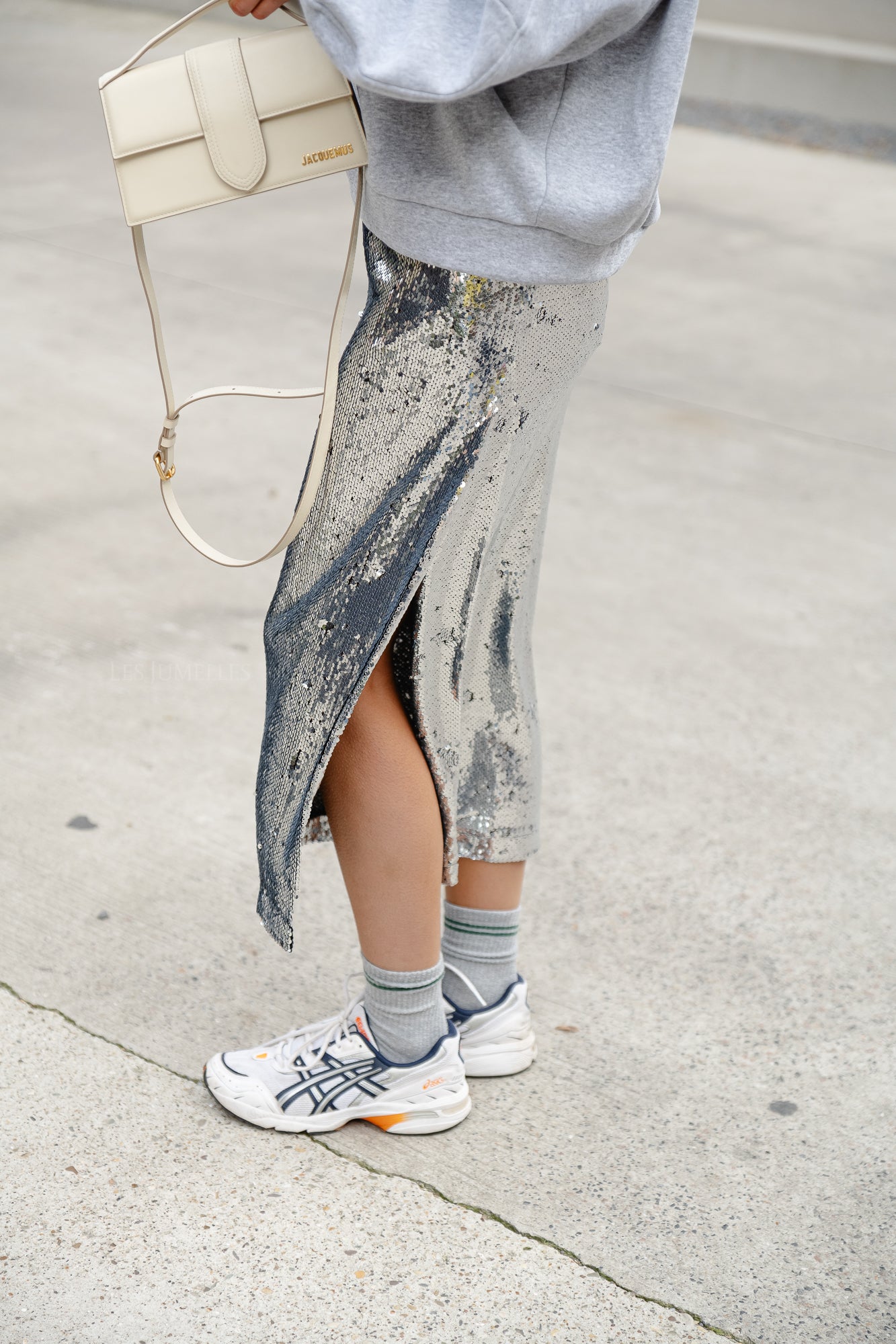 Sequins midi skirt sparkling star