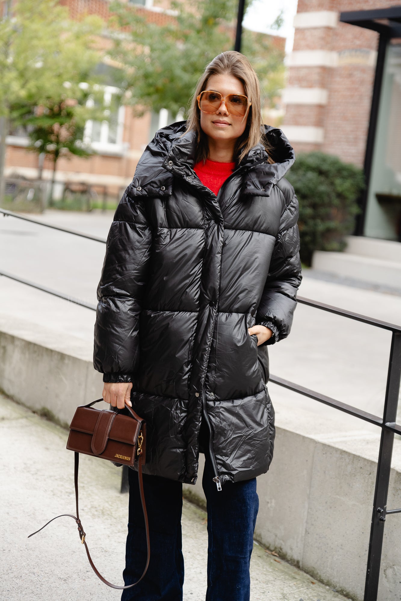 Tiffany Puffermantel schwarz