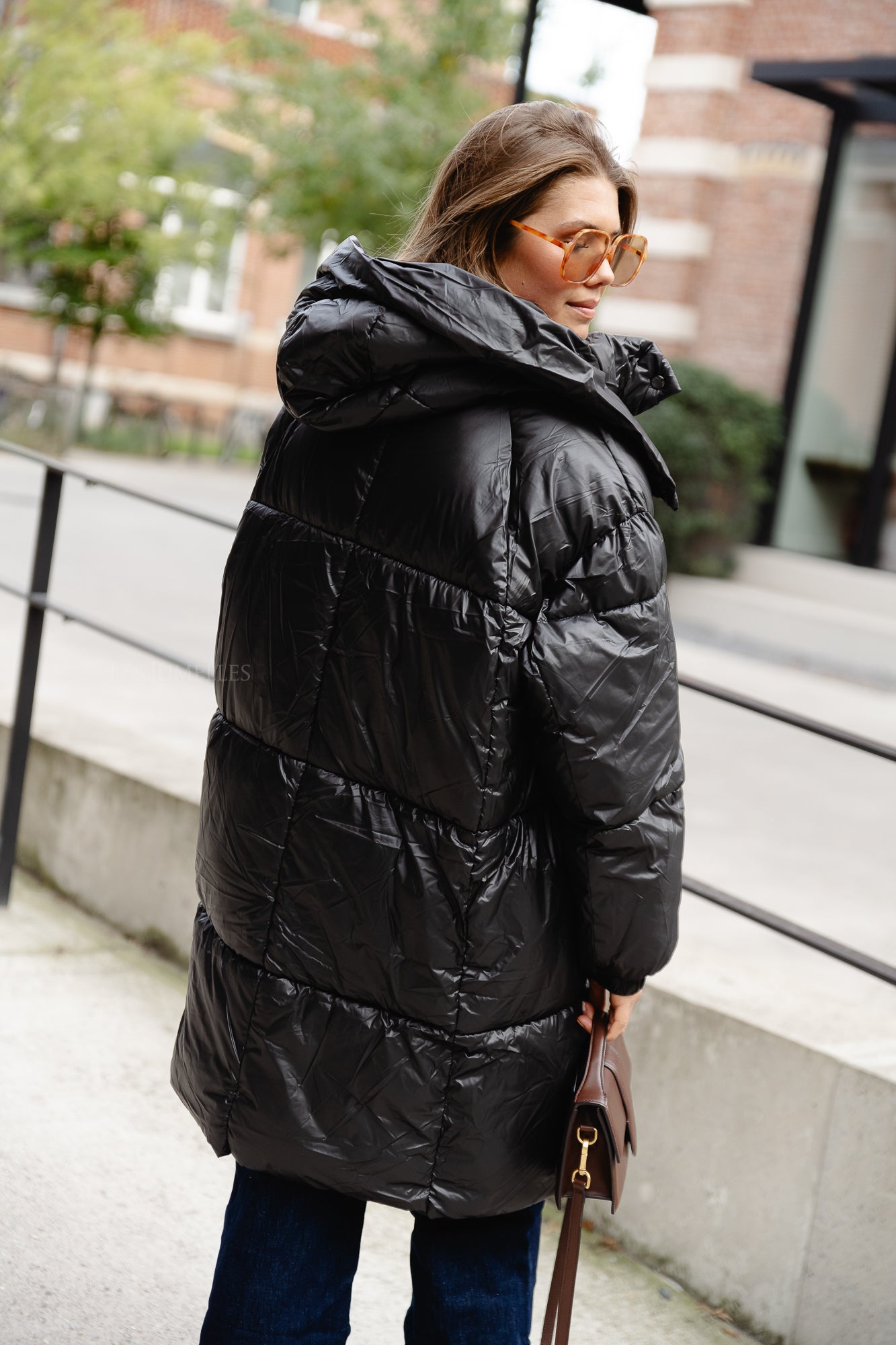 Tiffany Puffermantel schwarz