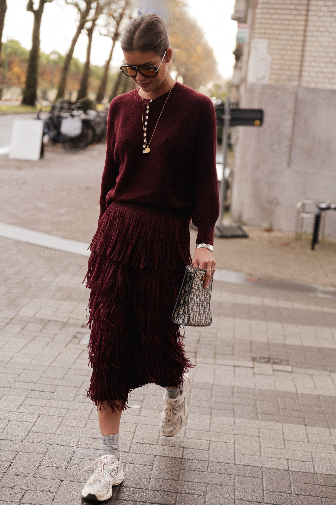 Pull Fenna bordeaux