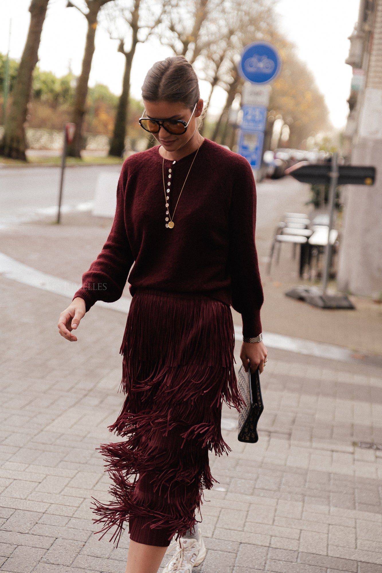 Pull Fenna bordeaux
