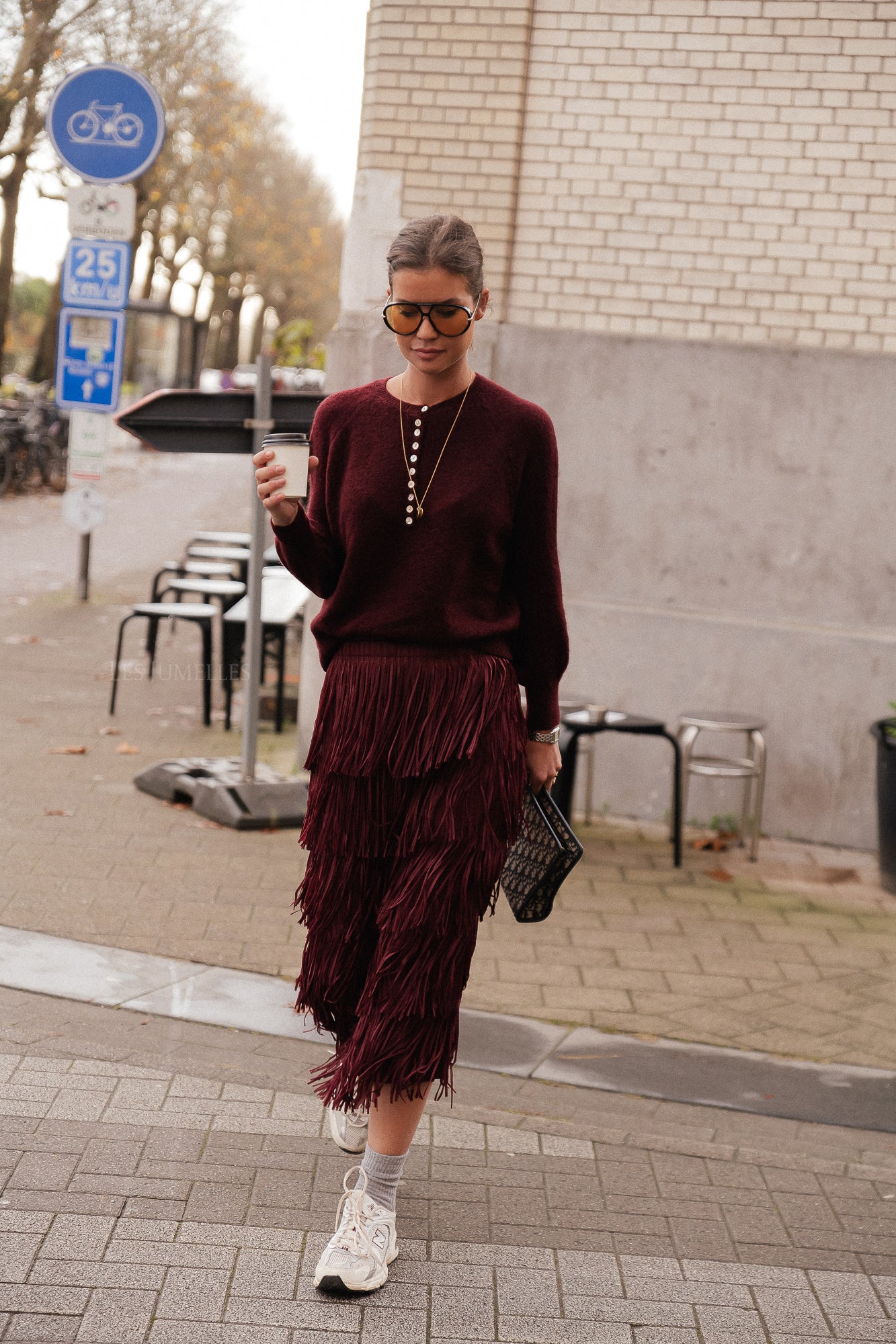 Pull Fenna bordeaux