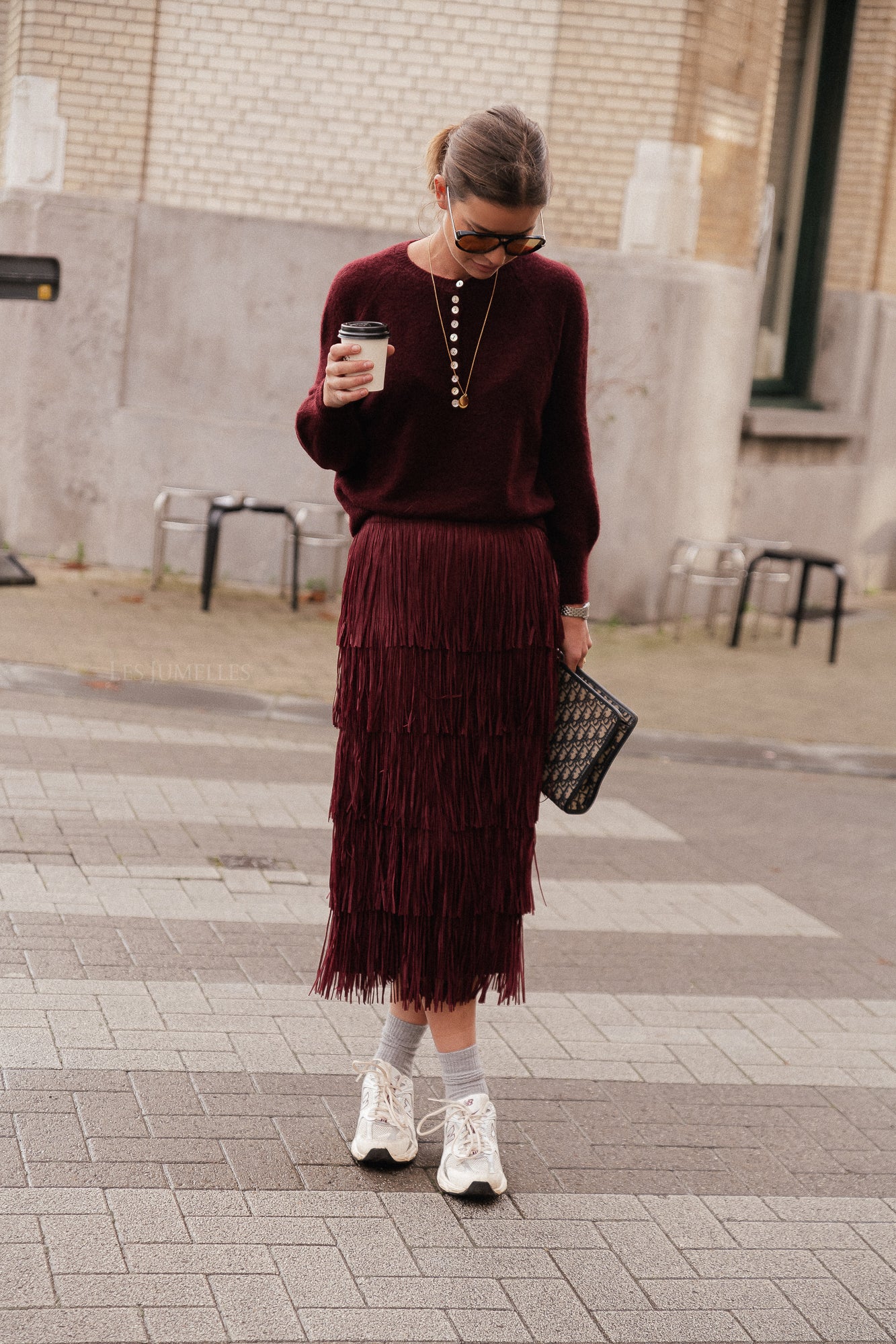 Pull Fenna bordeaux