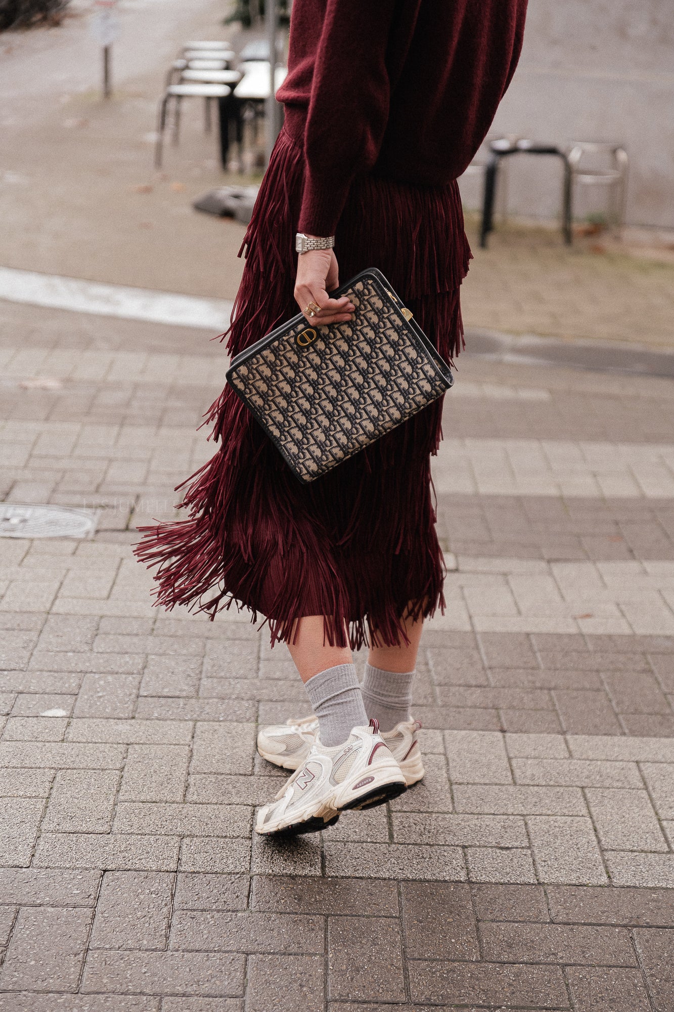 Pull Fenna bordeaux