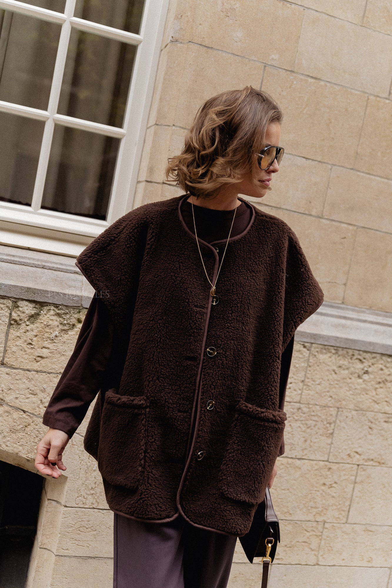 Briar waistcoat hot chocolate