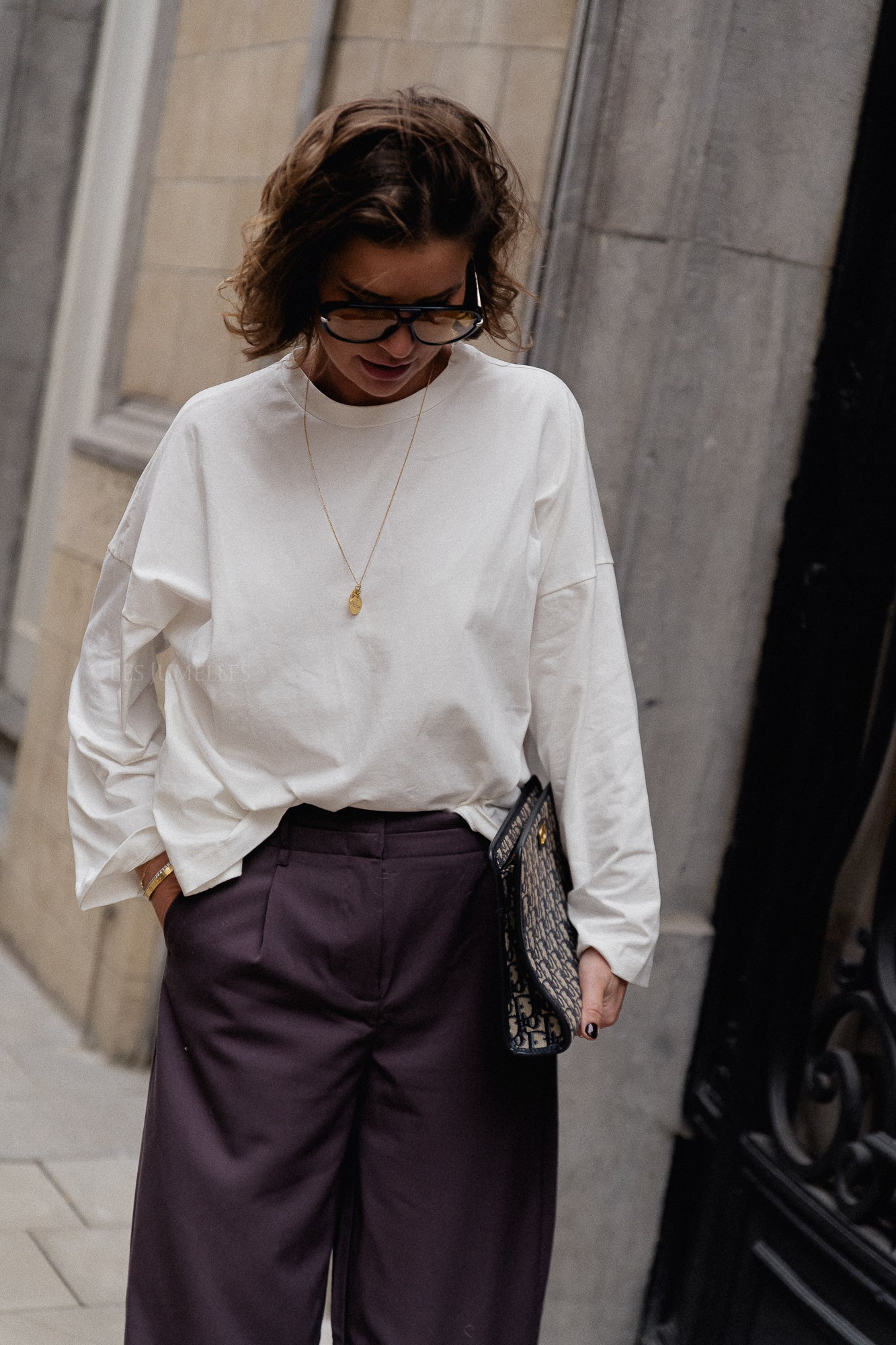 Chemise Rachel LS blanche