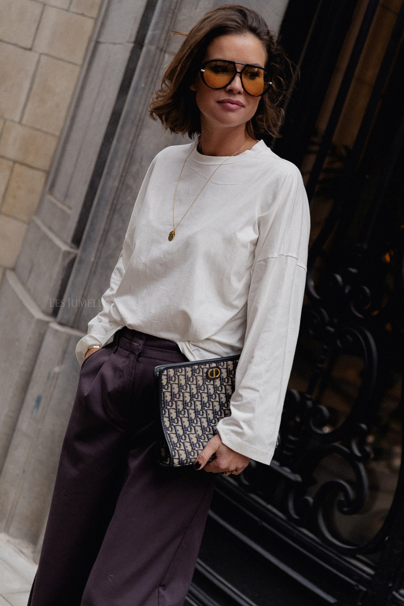 Chemise Rachel LS blanche