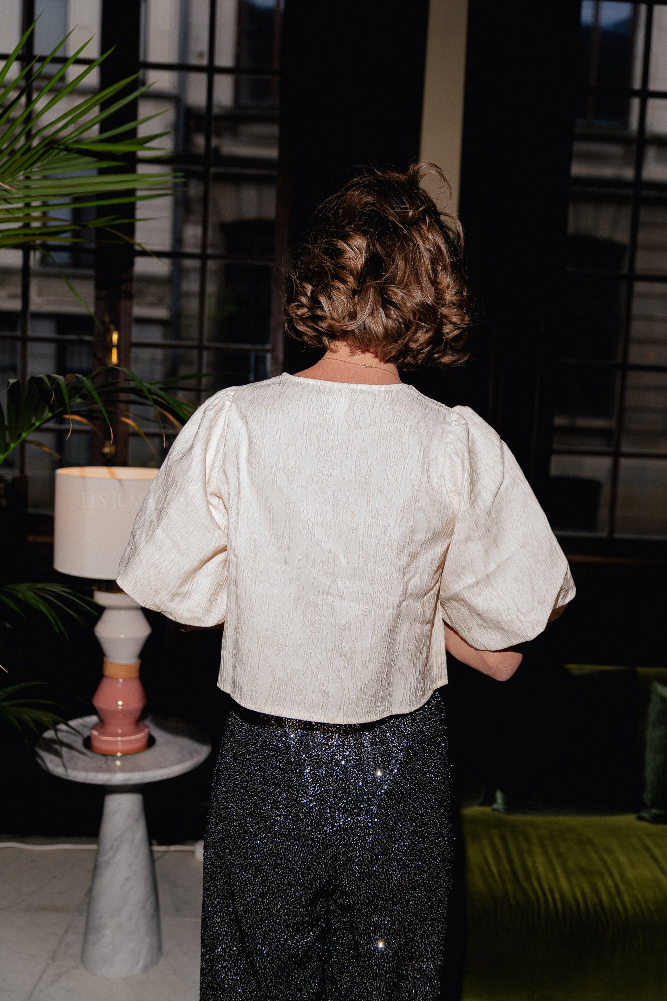 YASMinu 2/4 Kurz-Top Gardenia
