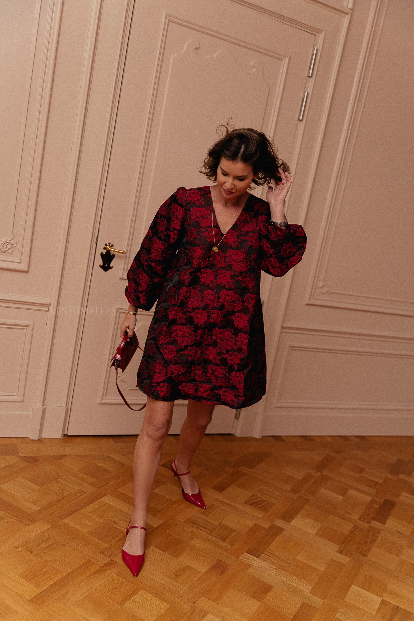 YASCubala 7/8 Kleid schwarz/Kubaladruck