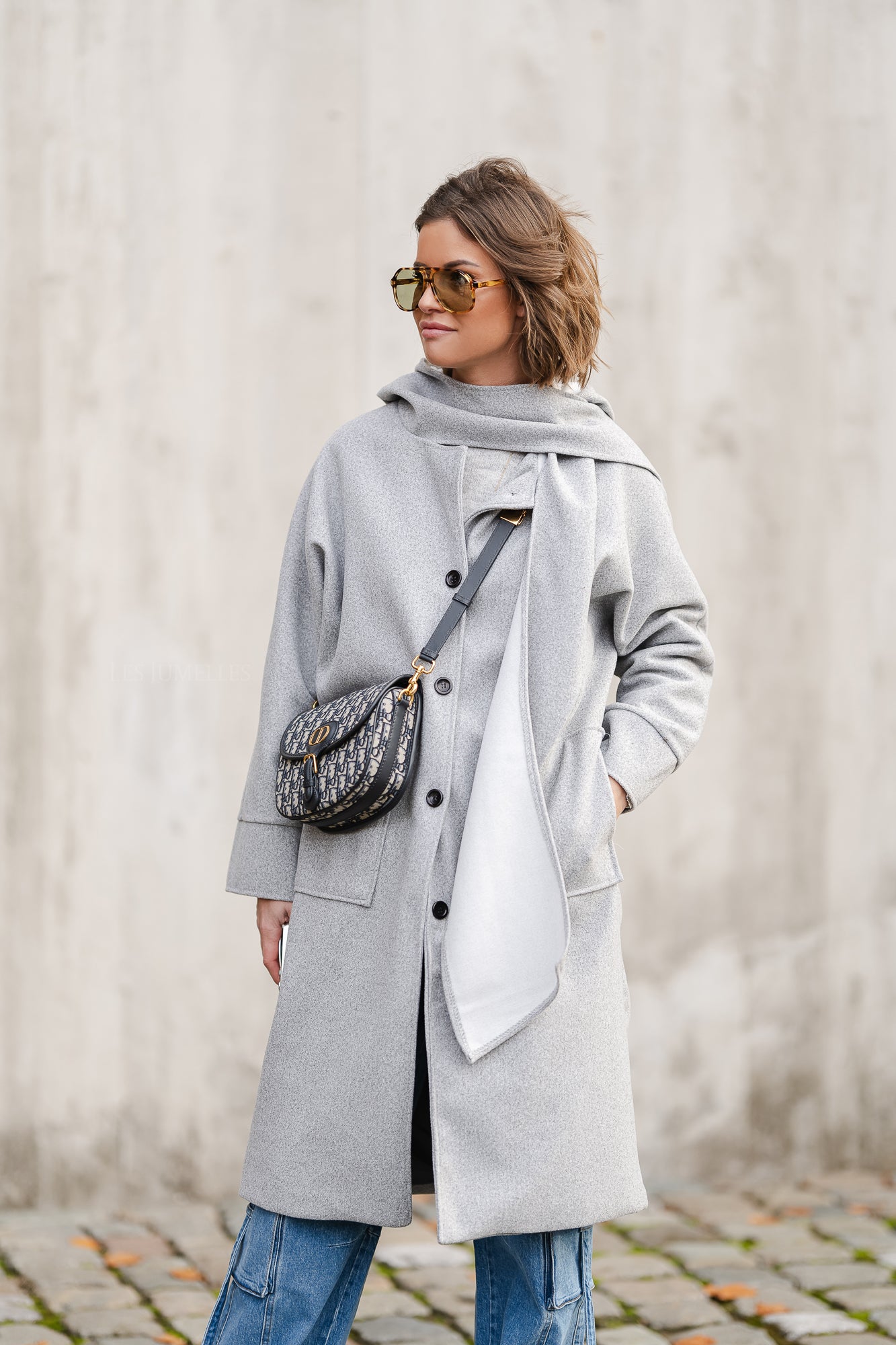 Lorraine coat grey