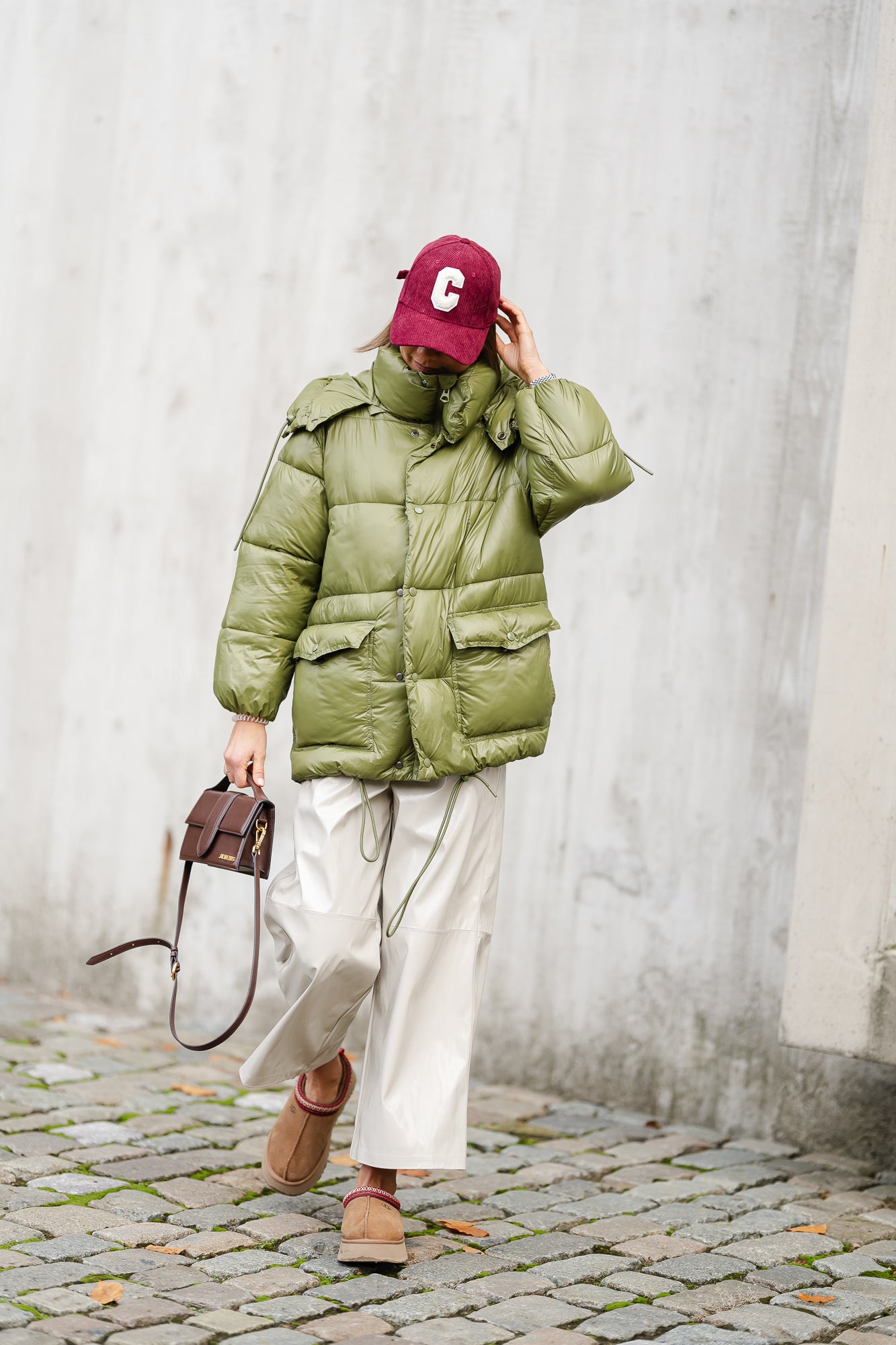 Doudoune Buffy olive