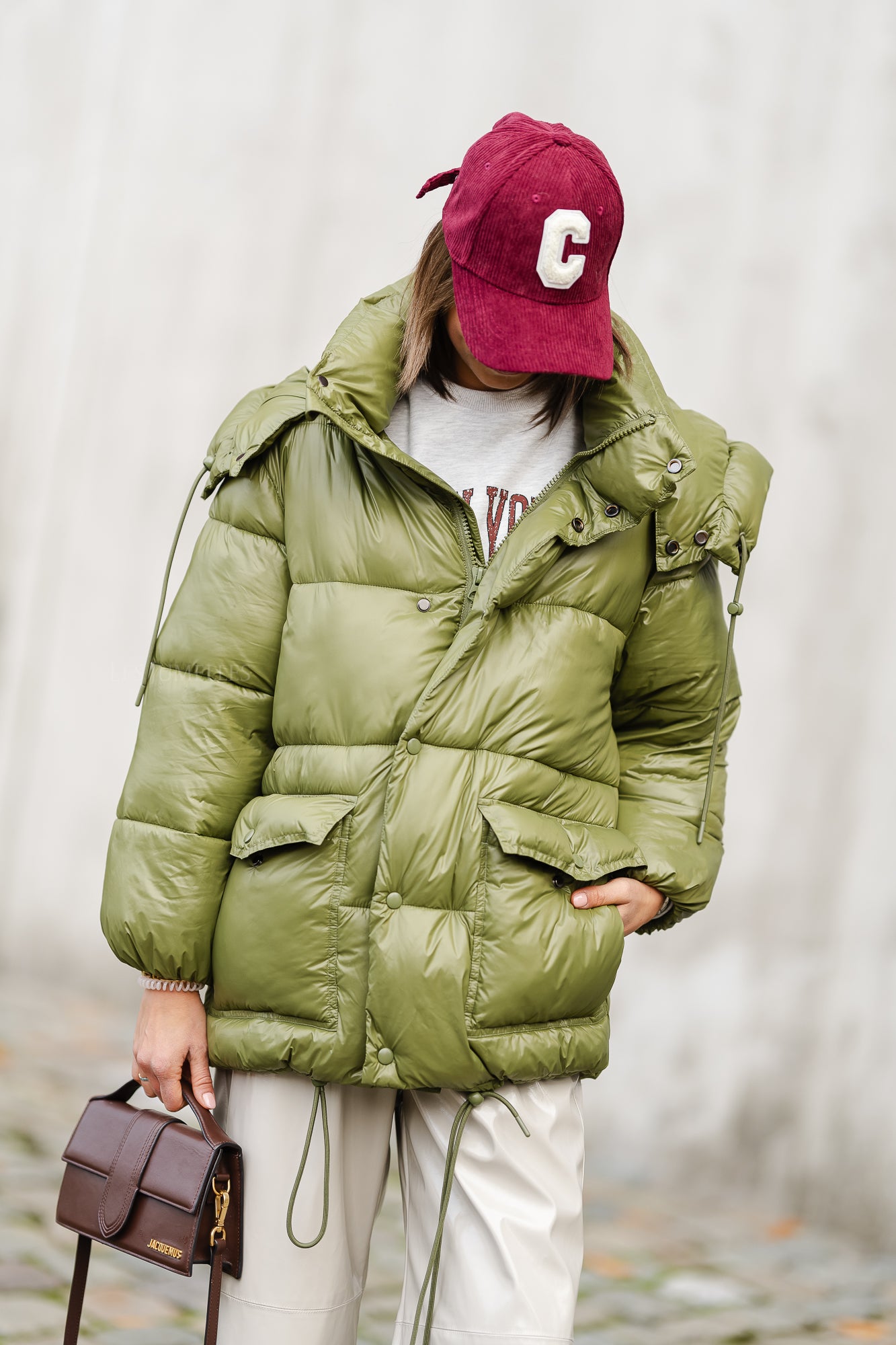Doudoune Buffy olive
