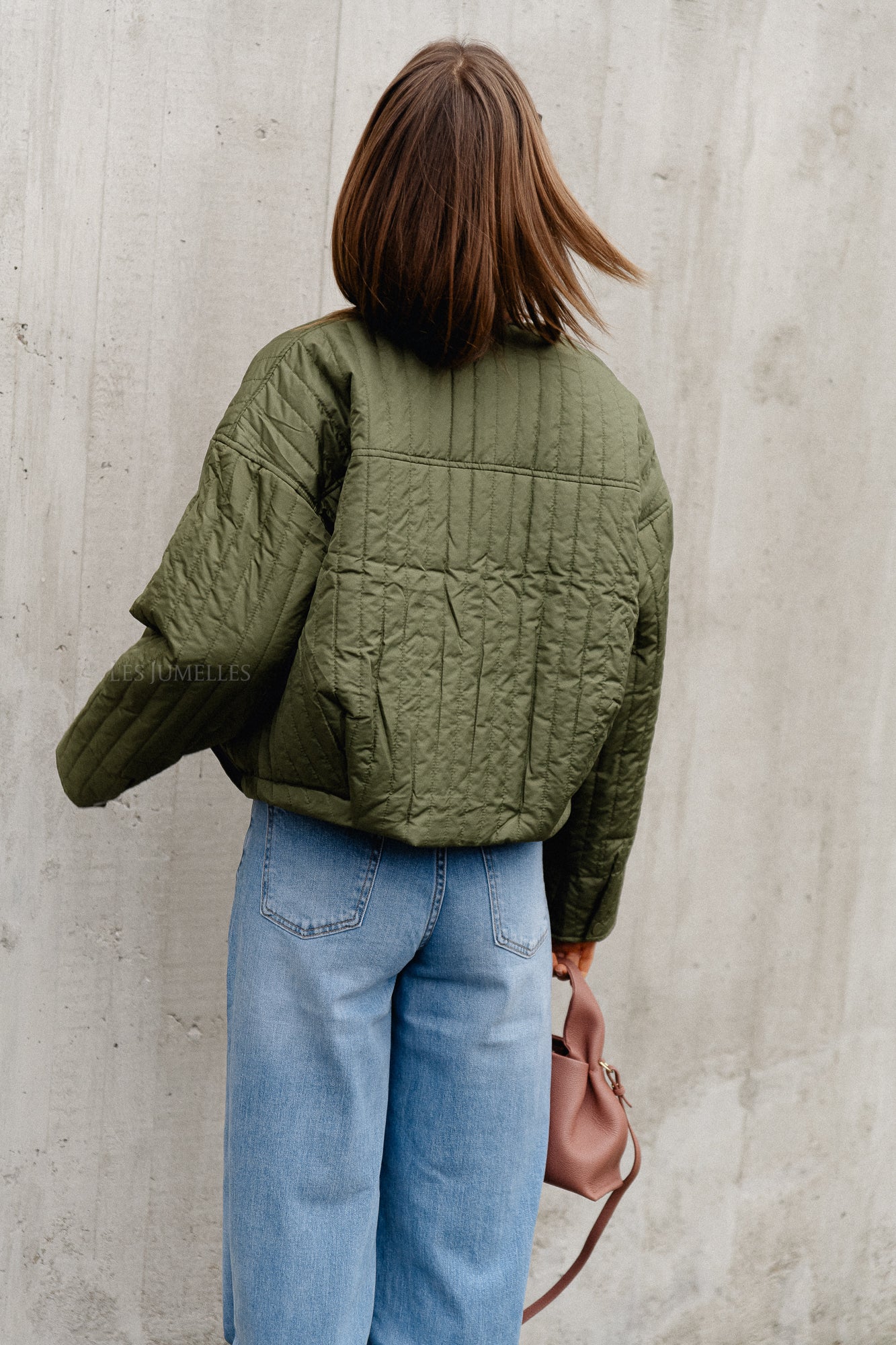 VITate LS Bomberjacke in Olive
