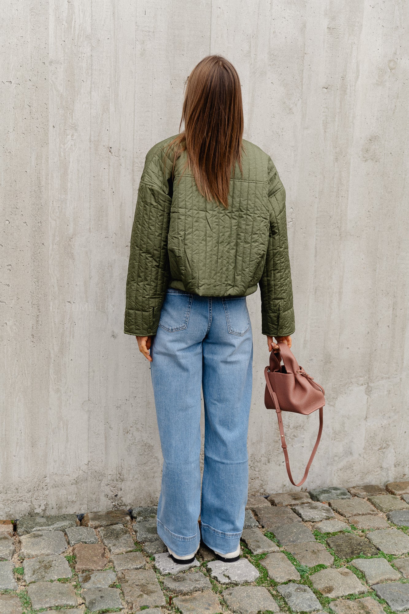 VITate LS Bomberjacke in Olive
