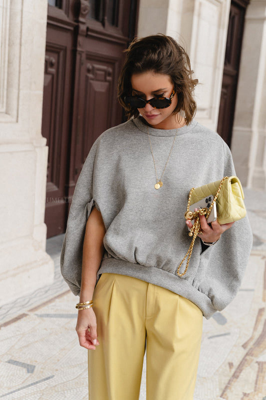 Les Jumelles Romee sweater grey