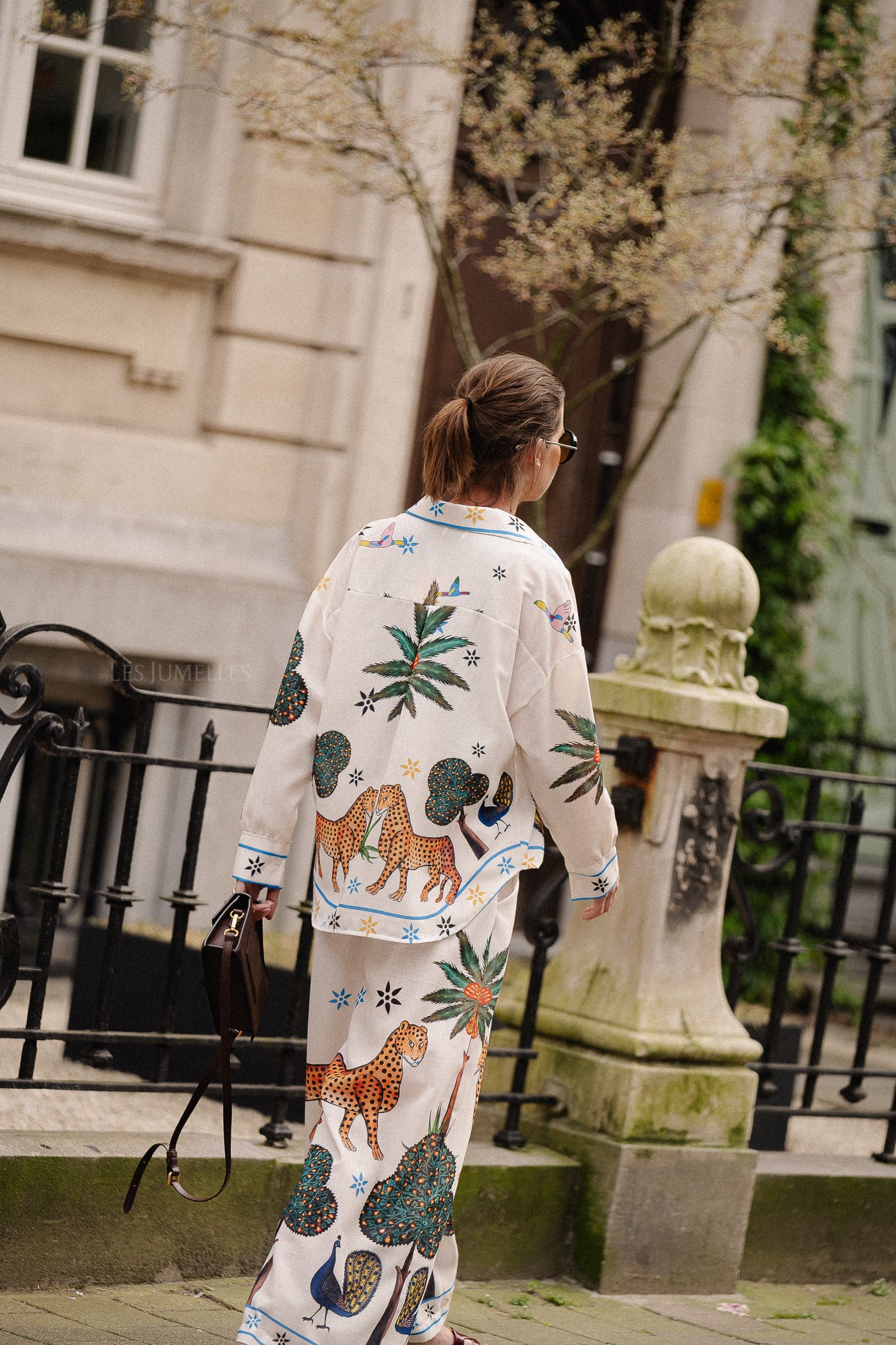 Jungle long sleeve shirt multicolor