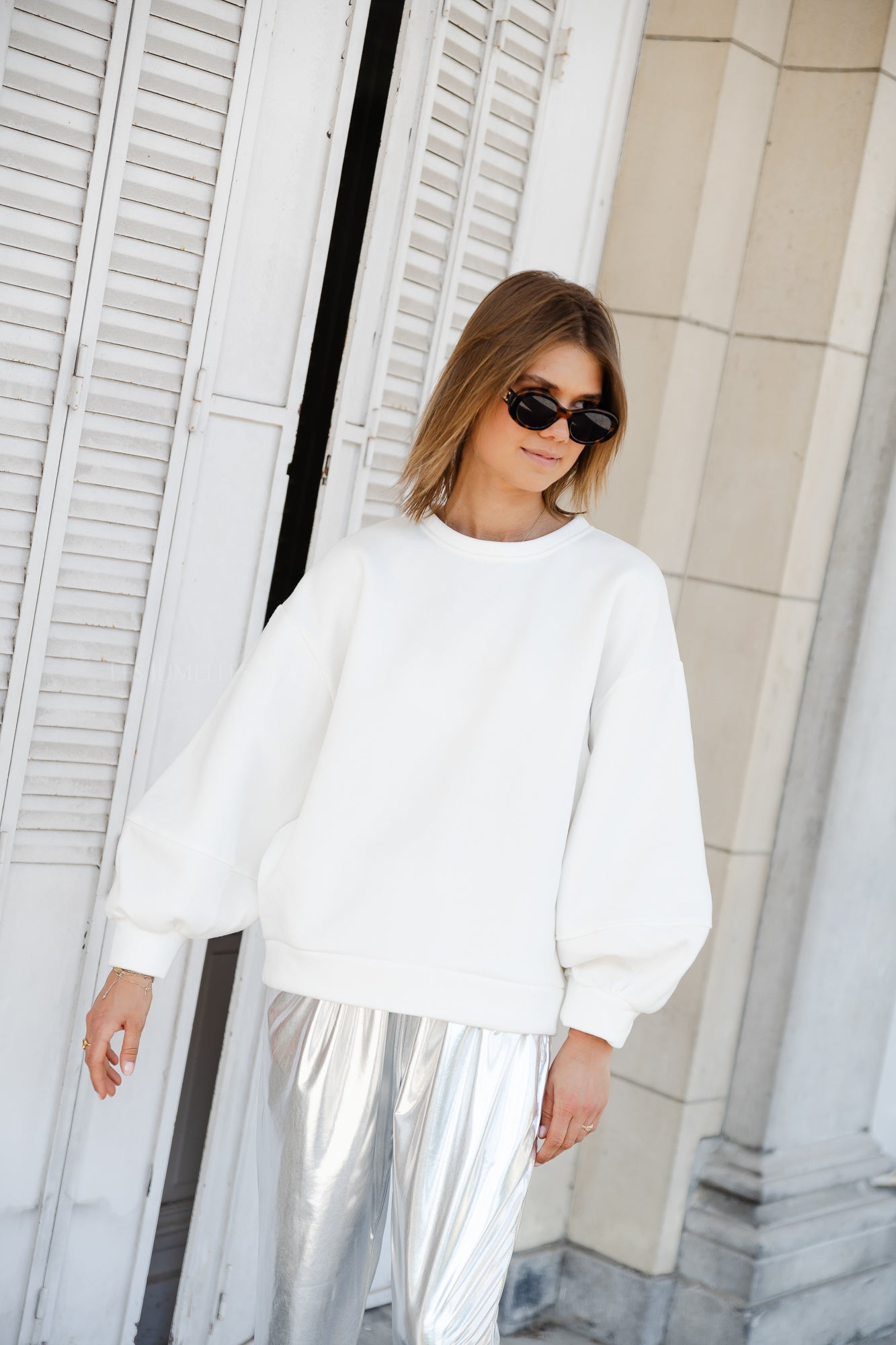 <tc>Pull Anke écru</tc>