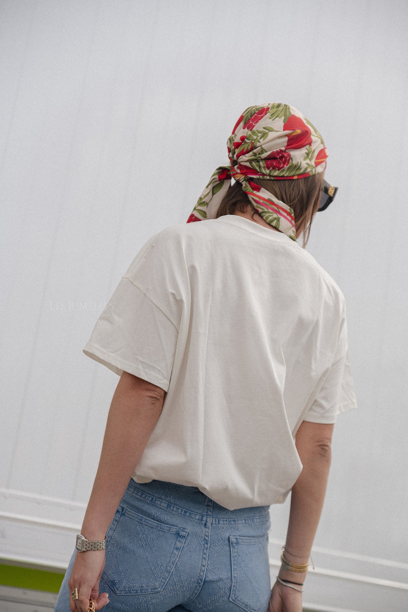T-shirt côte amalfitaine blanc
