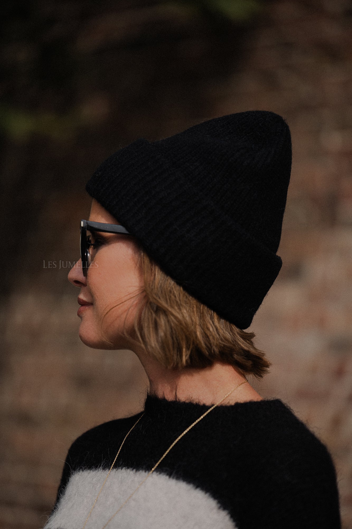 Bonnet Reza noir