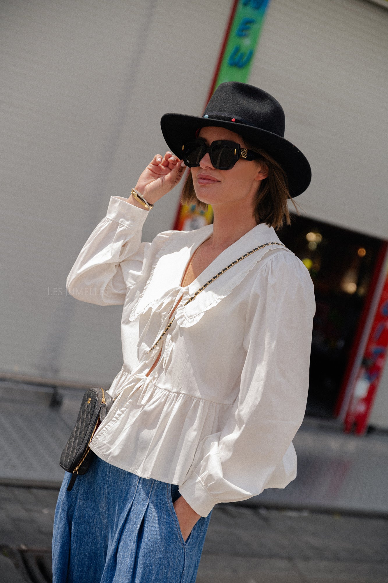 <tc>Pull rayé Fleur beige</tc>
