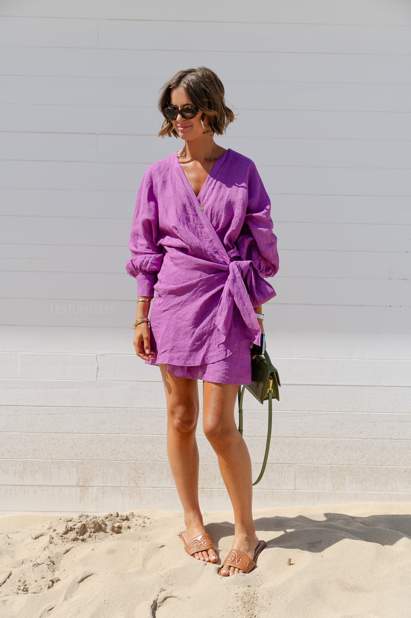 <tc>Robe à nœuds Lizzie magenta</tc>