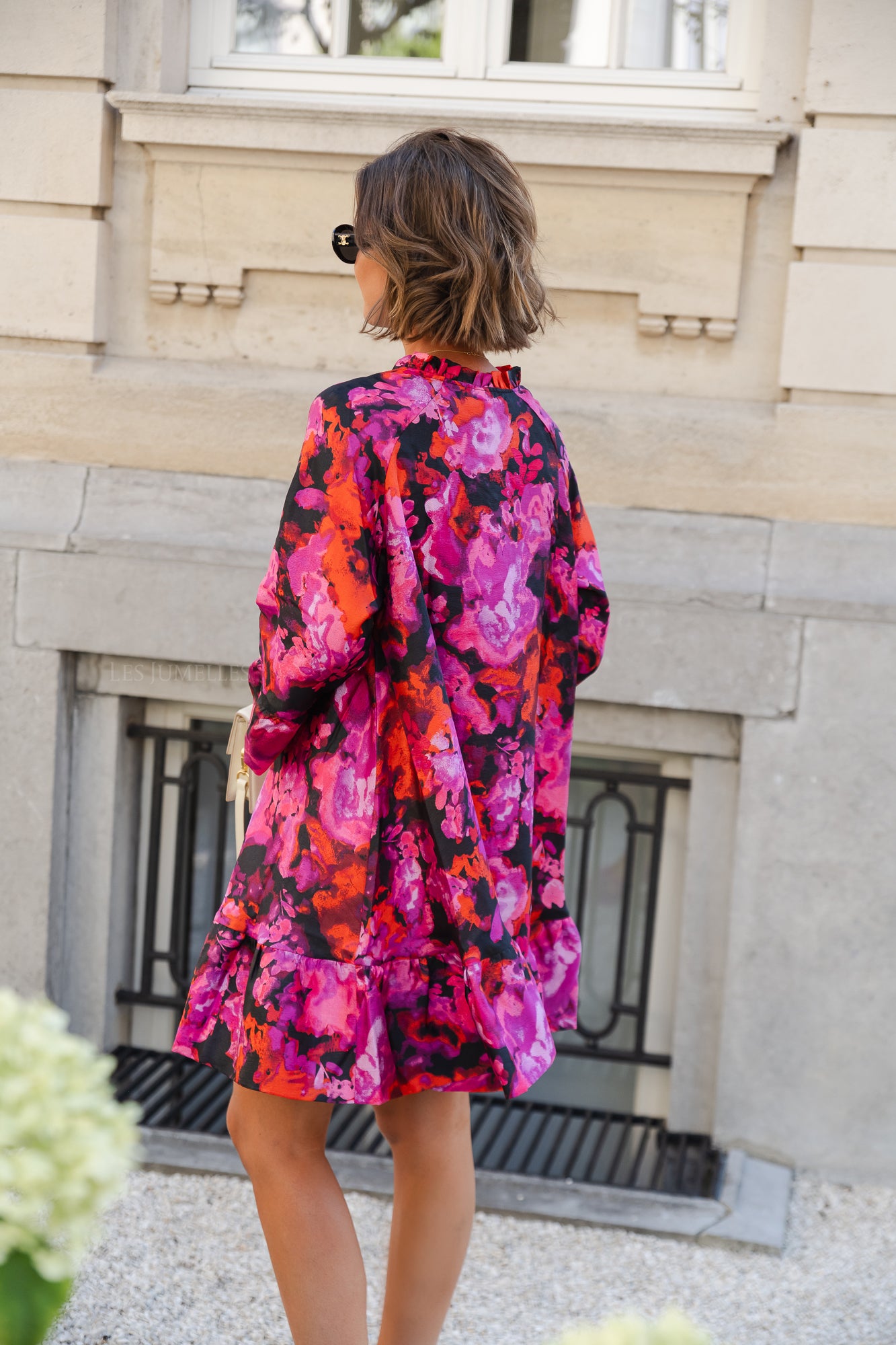 YASTwilightgarden robe 3/4 noir/crépuscule